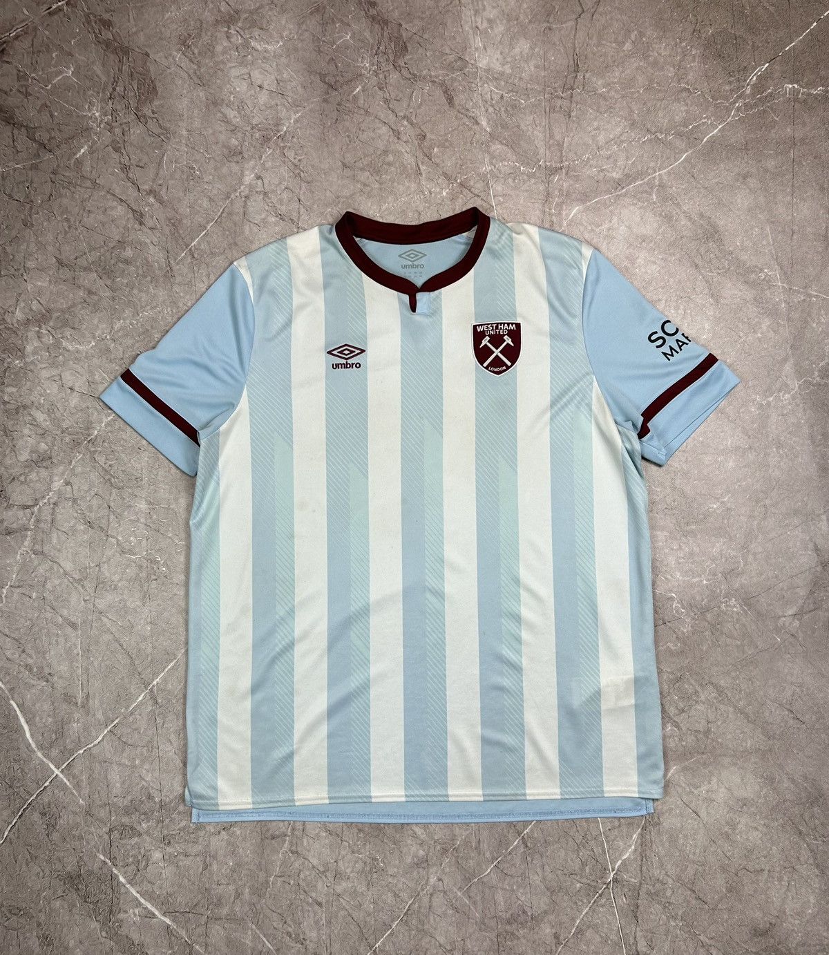 Umbro West Ham United Away Shirt 2021/22 Jersey Size XXL Size US XXL / EU 58 / 5 - 1 Thumbnail