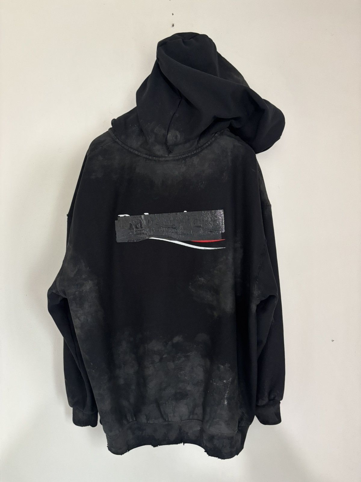 Balenciaga Balenciaga FW22 Gaffer Mud hoodie Size US S / EU 44-46 / 1 - 1 Thumbnail