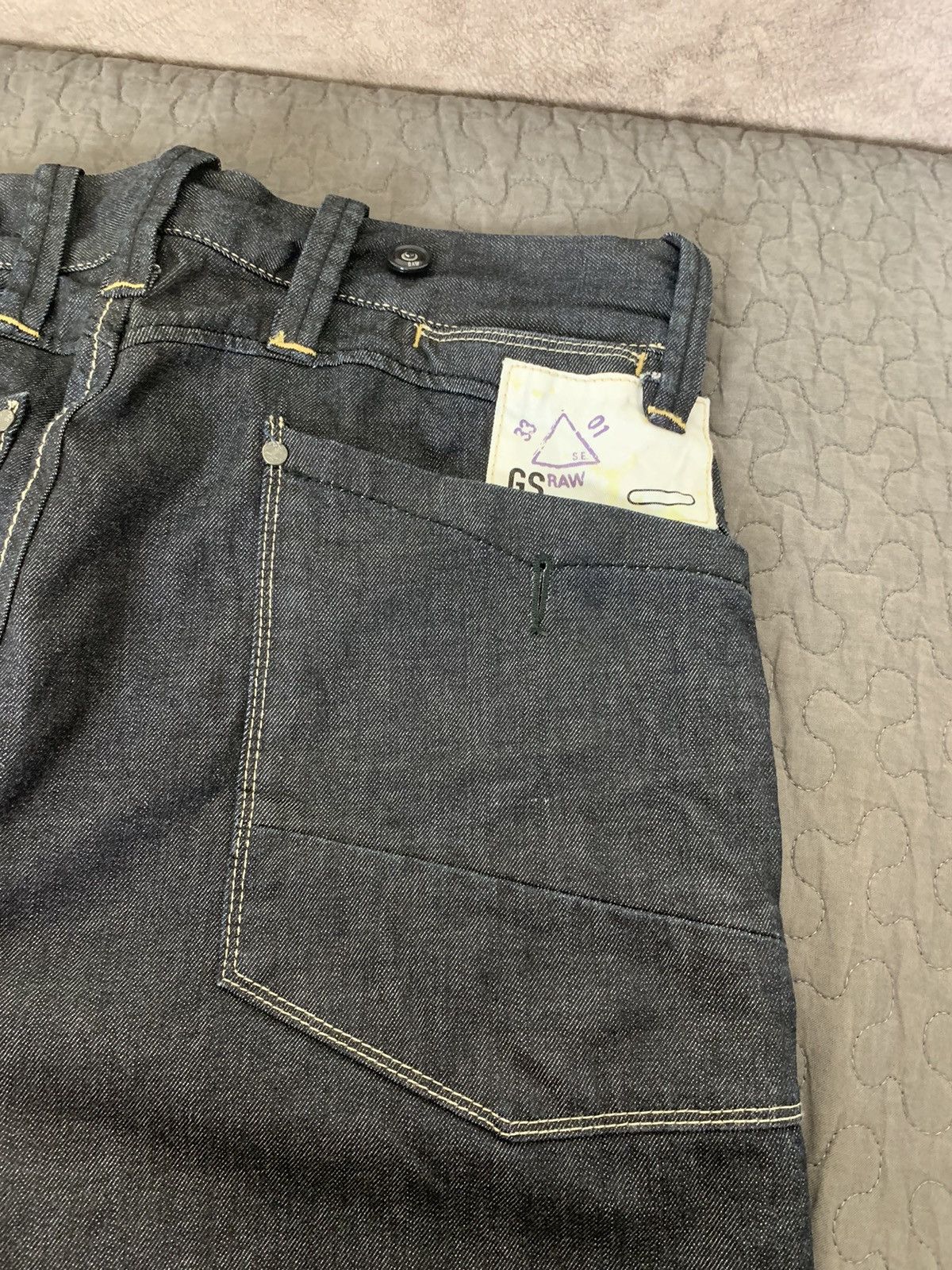 G-Star G Star Raw Denim Jeans Size US 30 / EU 46 - 21 Thumbnail