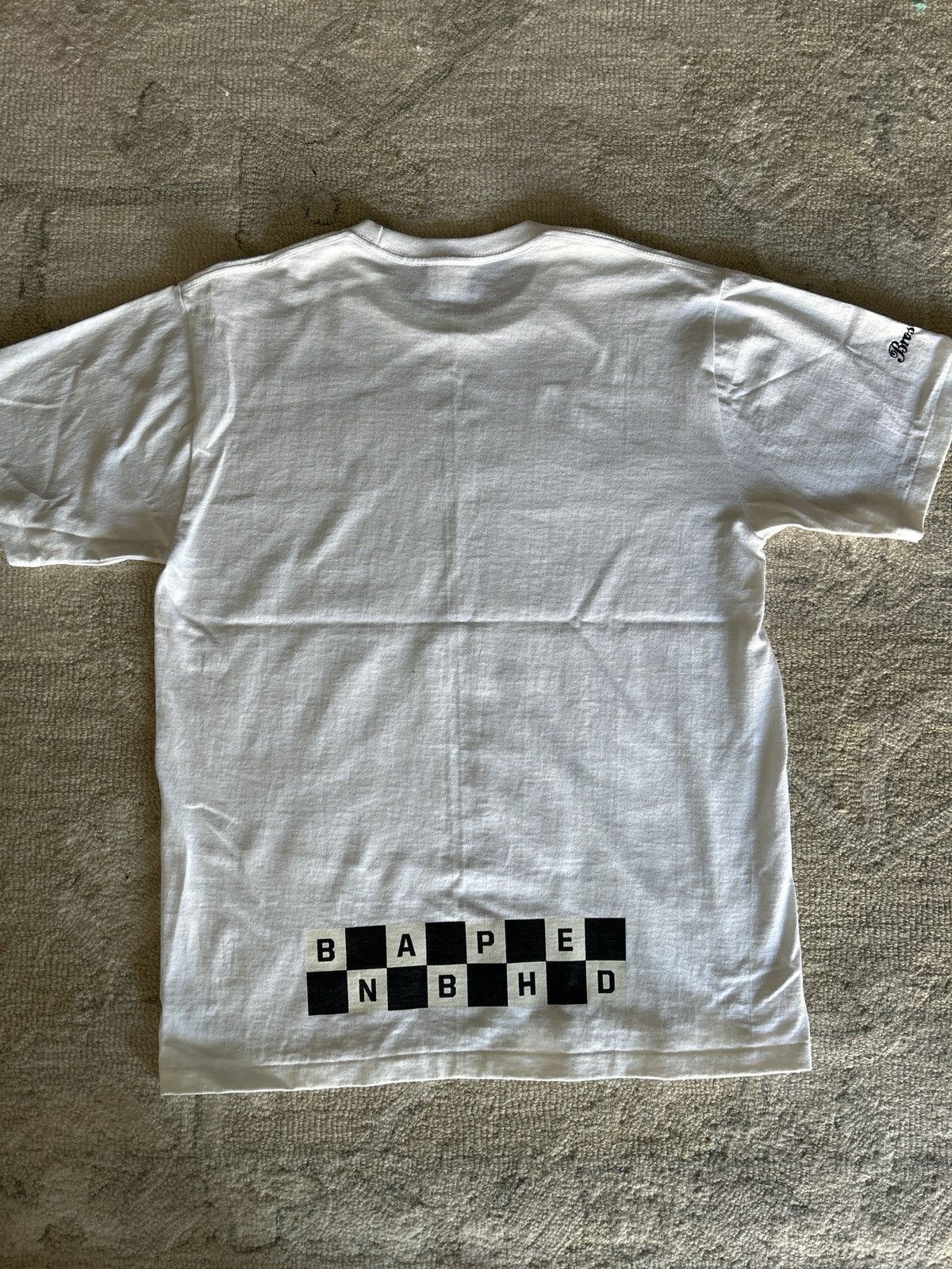 Bape × Neighborhood Bape x Neighborhood Ape and Skull T shirt Size US L / EU 52-54 / 3 - 2 Thumbnail
