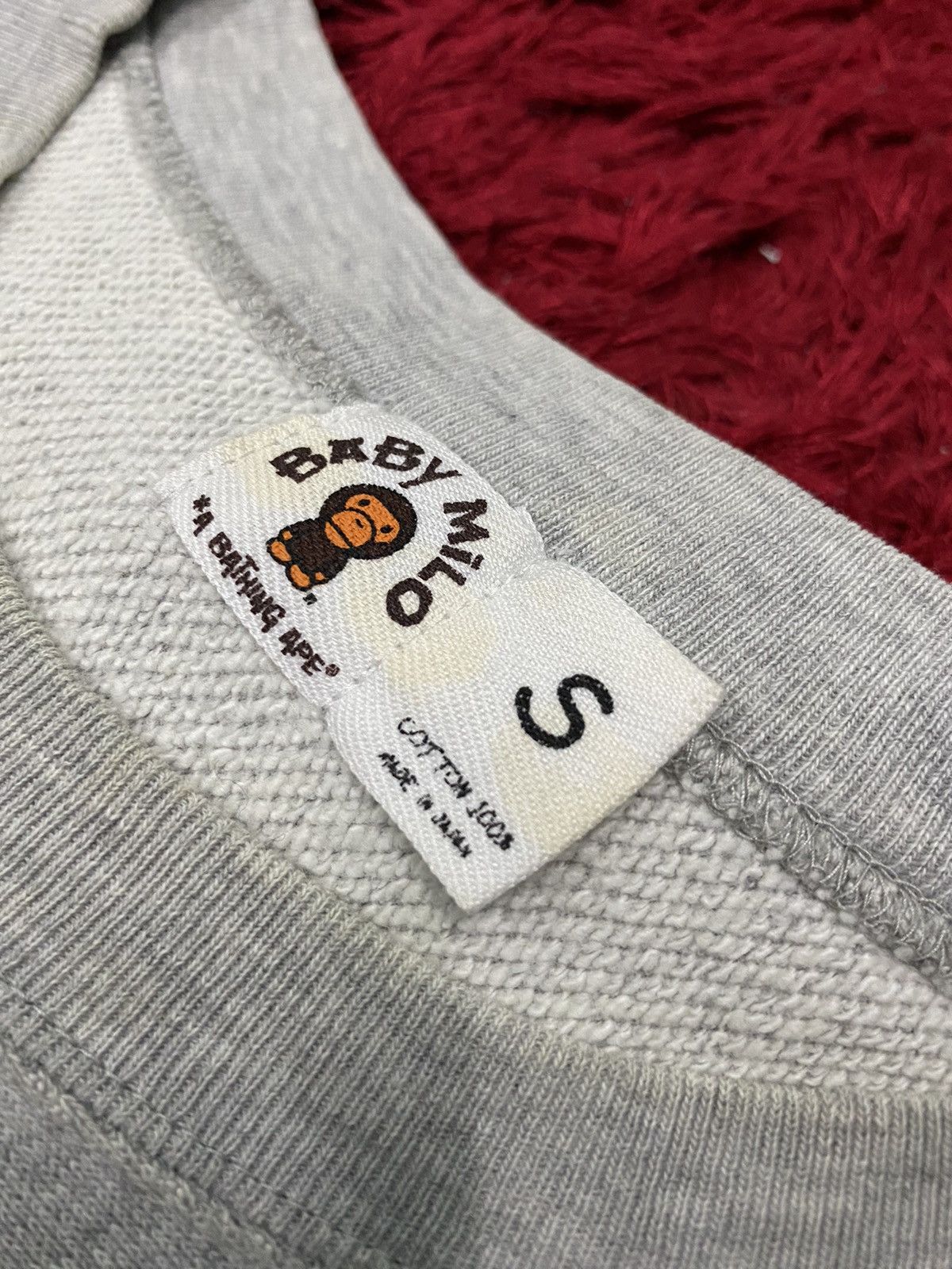 Bape Vintage Y2K Baby Milo General by A Bathing Ape Sweatshirt Size US S / EU 44-46 / 1 - 7 Thumbnail