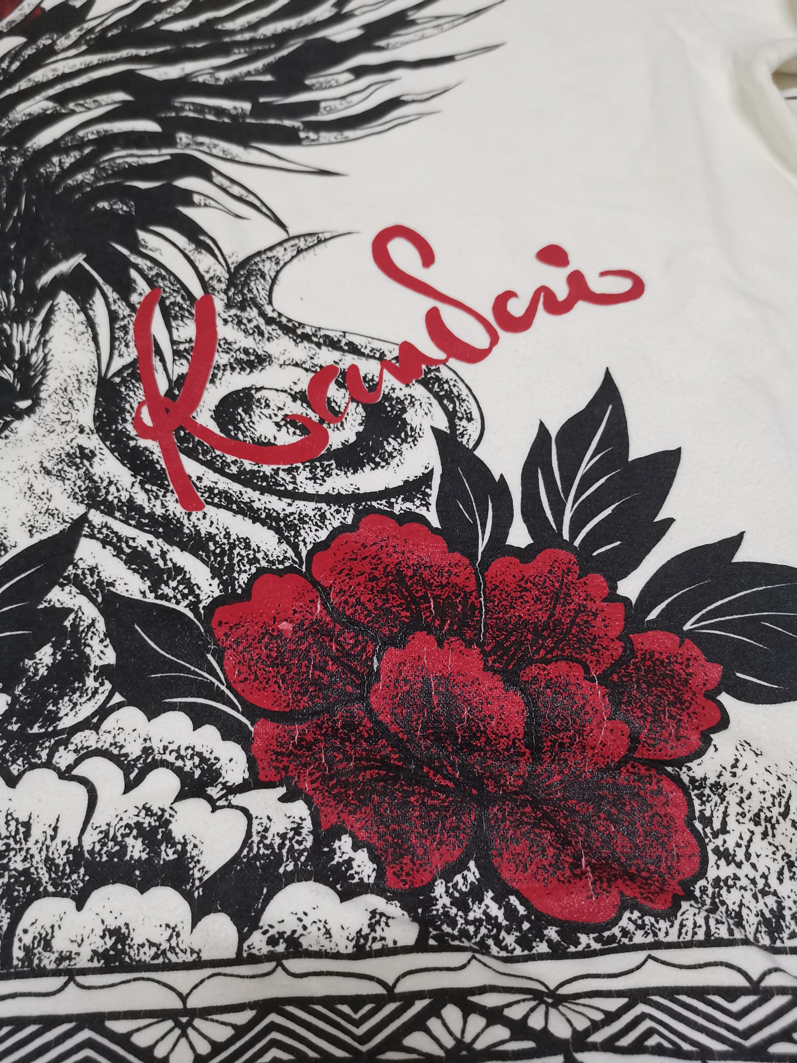 Japanese Brand × Kansai Yamamoto Vintage kansai yamamoto o2 flora turtle neck design Size US L / EU 52-54 / 3 - 8 Thumbnail