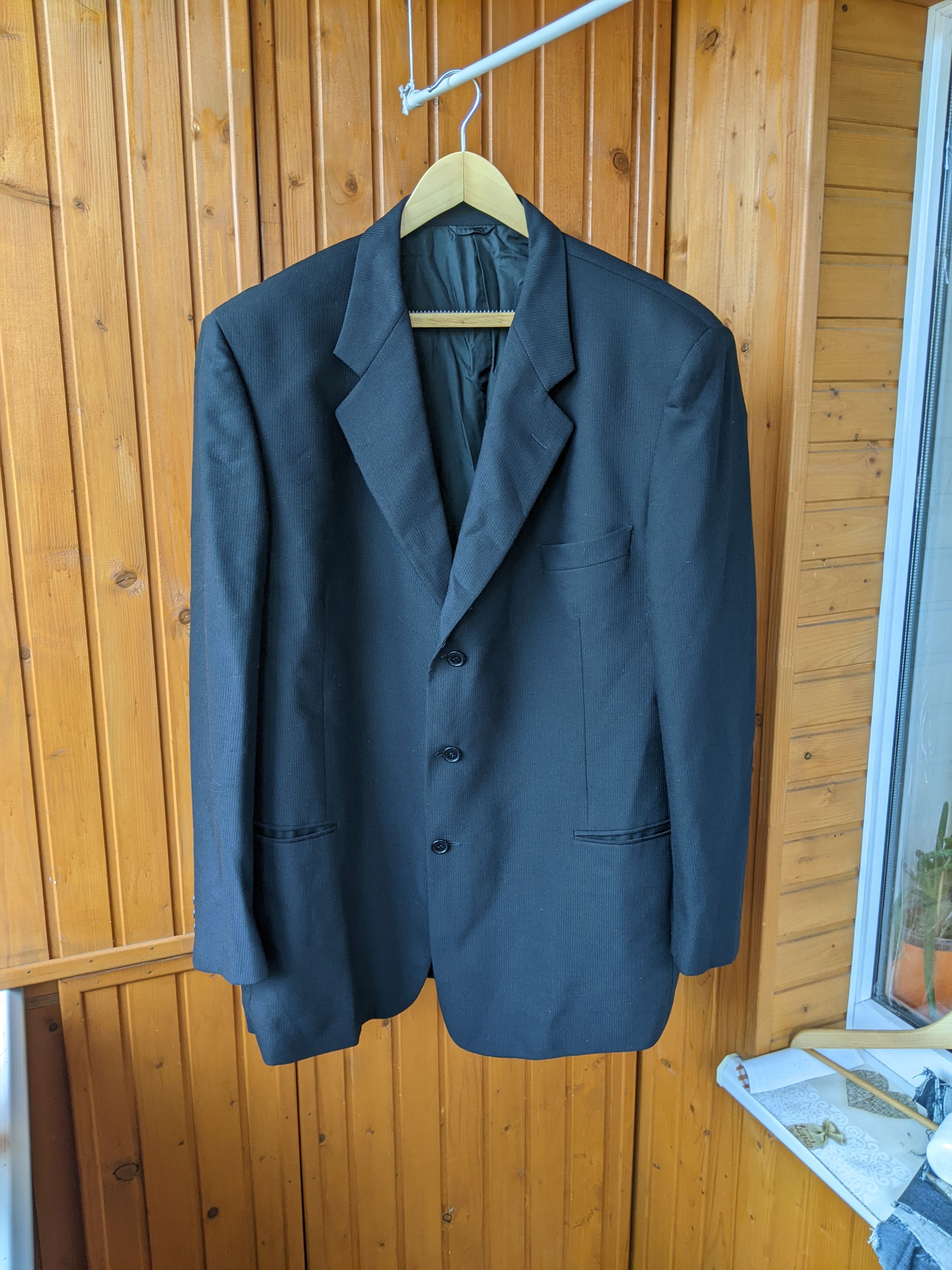 Cerruti 1881 Cerruti 1881 Vintage Wool Blazer Saint Laurent Giorgio Arman Size 54R - 1 Thumbnail