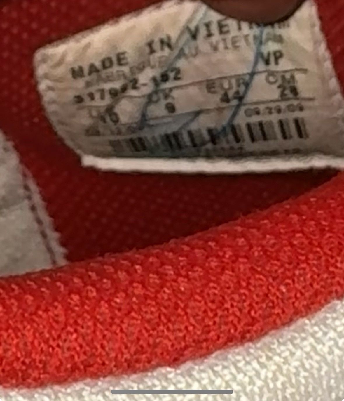 Nike Nike Dunk High White Varsity Red (2009) Size US 10 / EU 43 - 6 Thumbnail