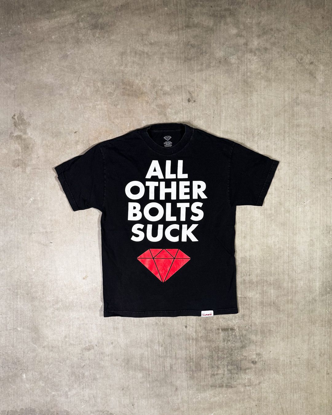 Diamond Supply Co. All other bolts suck T shirt Size US L / EU 52-54 / 3 - 1 Thumbnail