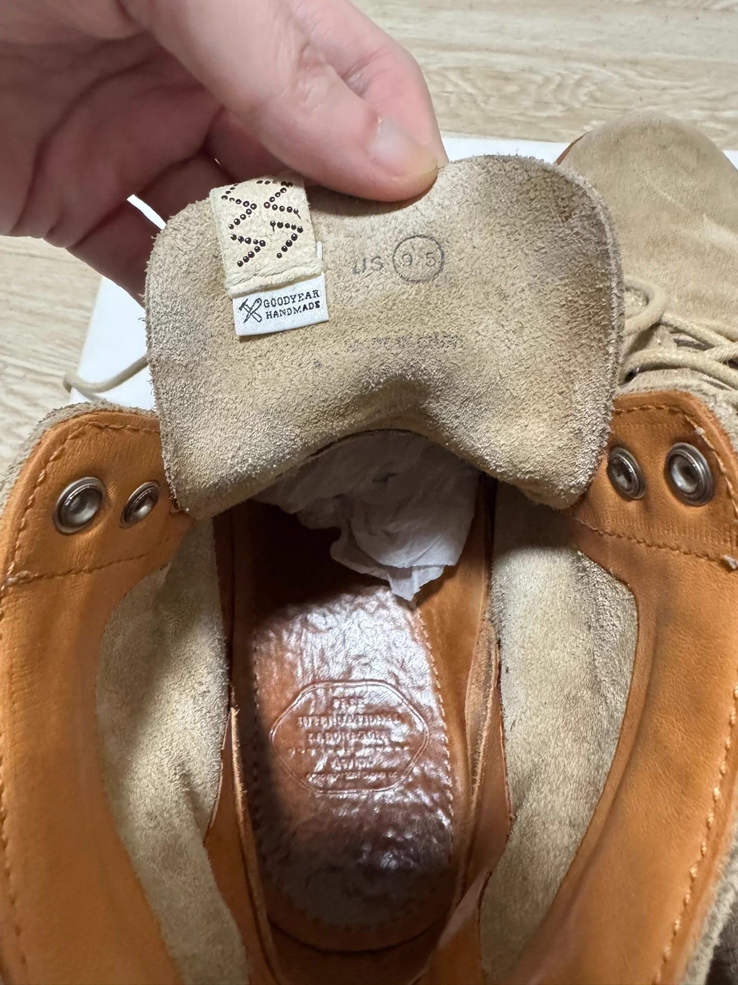 Visvim visvim 20ss virgil boots-folk sand 9.5 like new Size US 9.5 / EU 42-43 - 8 Thumbnail