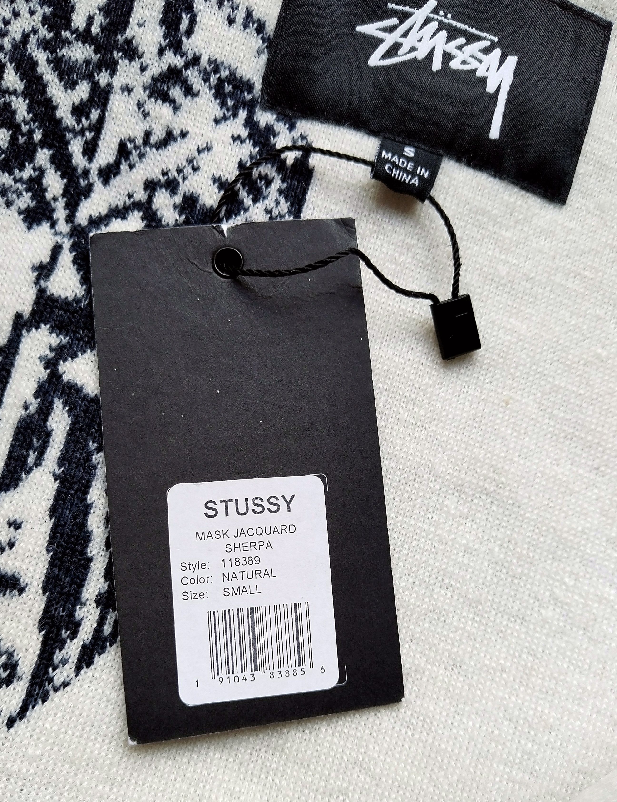 Stussy Mask sherpa jacket Size US S / EU 44-46 / 1 - 4 Thumbnail