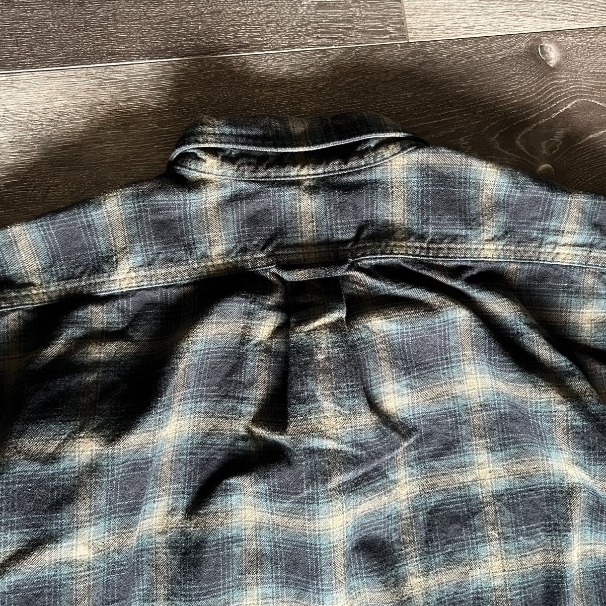 Filson Filson Alaskan Guide Shirt Navy Bronze Plaid Flannel Button Size US XL / EU 56 / 4 - 12 Thumbnail
