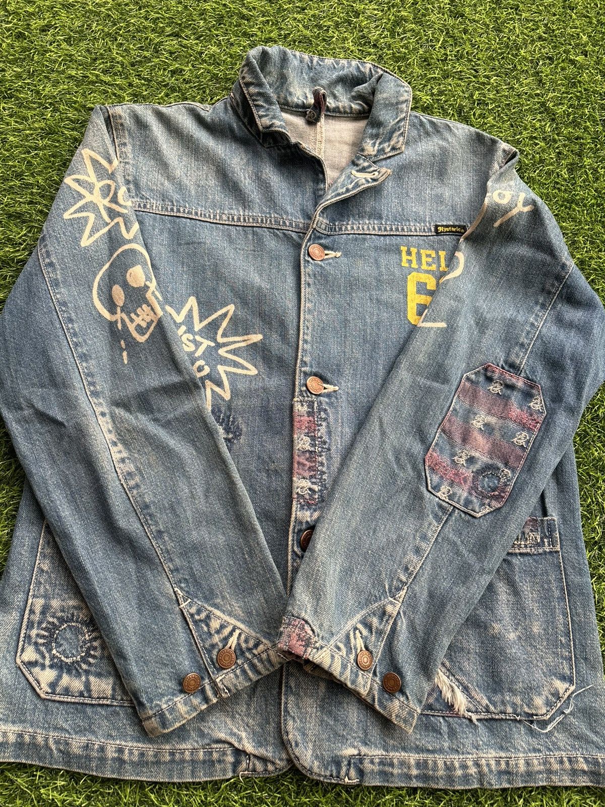 Hysteric Glamour Vintage Hysteric Glamour Denim jacket Size M / US 6-8 / IT 42-44 - 4 Thumbnail