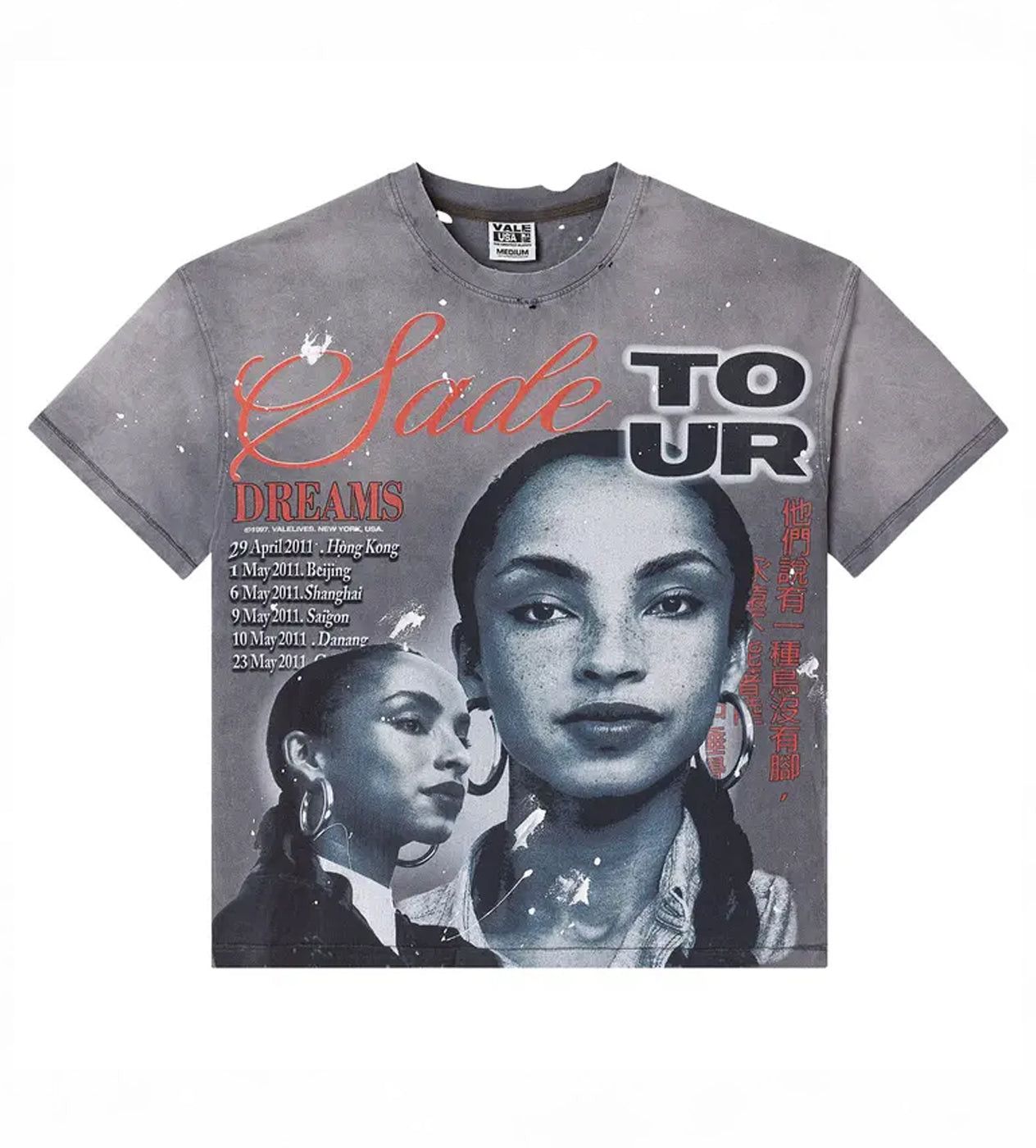 Vale Vale sade fantasy tour tee | Grailed