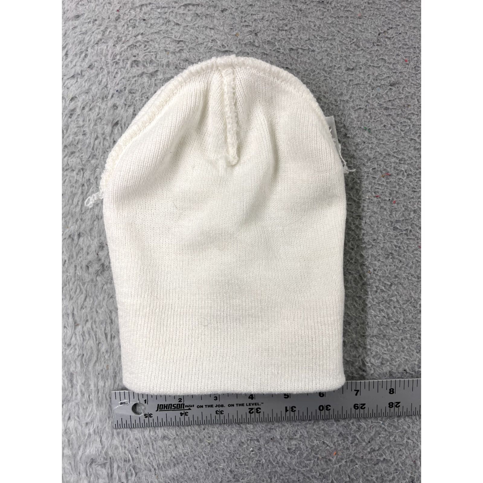 ESPIRIT Spirit Beanie Toque Adult One Size White Knit 100% Acrylic Winter Snow Ski Unisex Mens Womens Beanie Size ONE SIZE - 6 Thumbnail