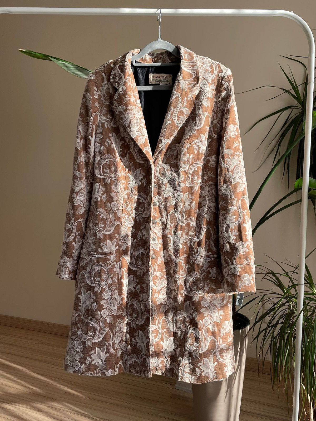 Vintage Vintage Wah Maker made in USA coat floral avantgarde Size M / US 6-8 / IT 42-44 - 1 Thumbnail