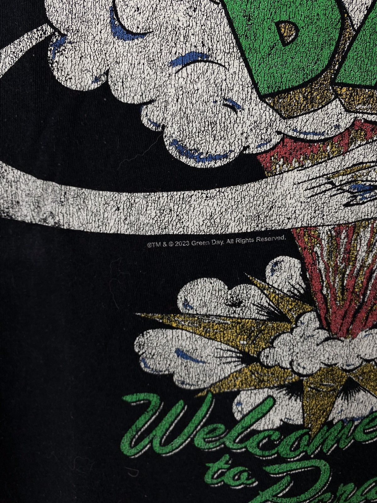 Band Tees × Vintage GREEN DAY VINTAGE 2023 TEE Size US M / EU 48-50 / 2 - 6 Thumbnail