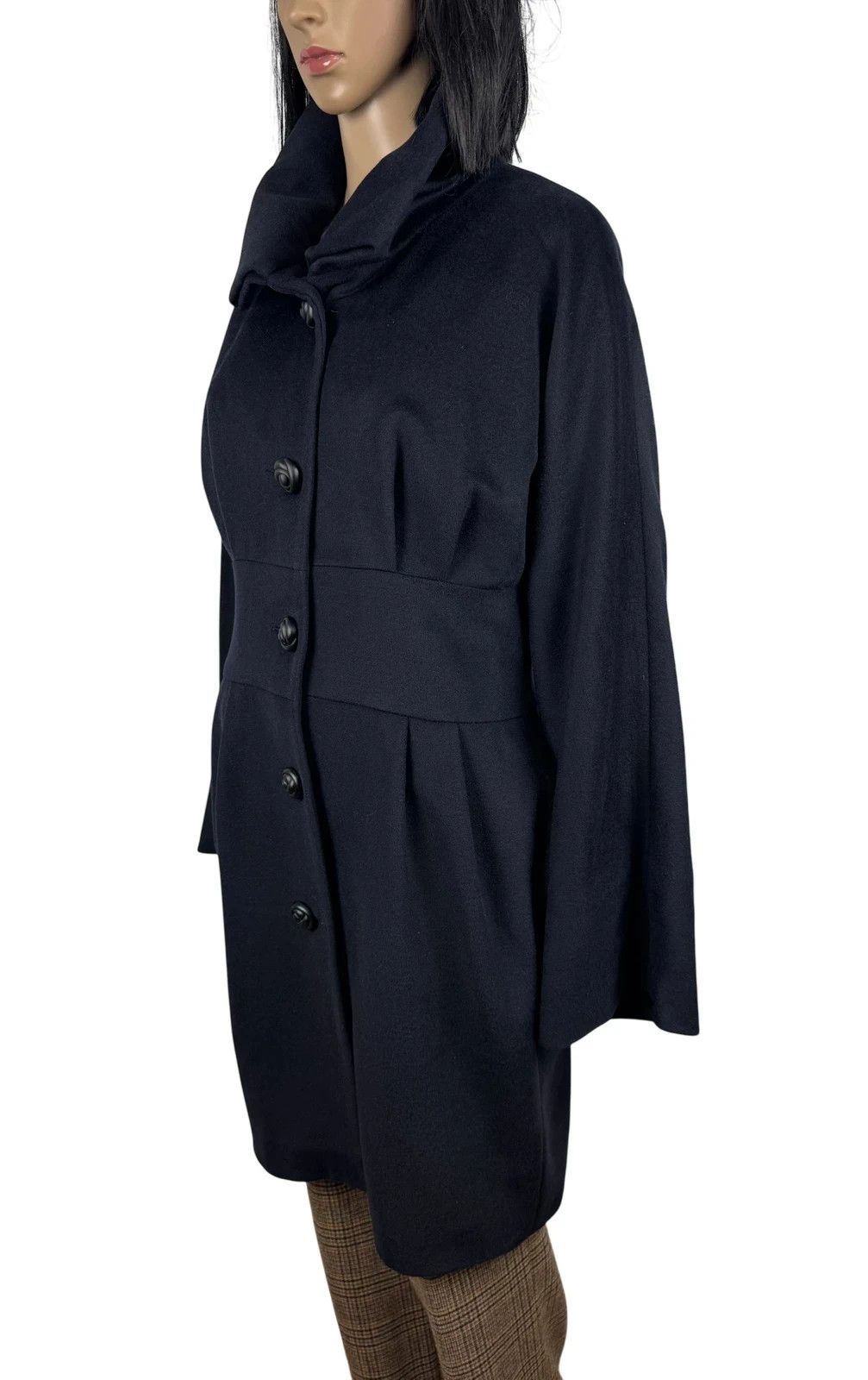 Other Delcorso Luxury Coat Wool Cashmere Mock Neck size 46 Size L / US 10 / IT 46 - 6 Thumbnail