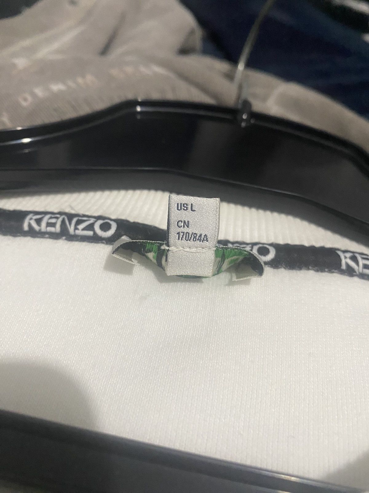 Kenzo Kenzo Internazionale Embroidered Center Logo Spellout Size L / US 10 / IT 46 - 6 Thumbnail