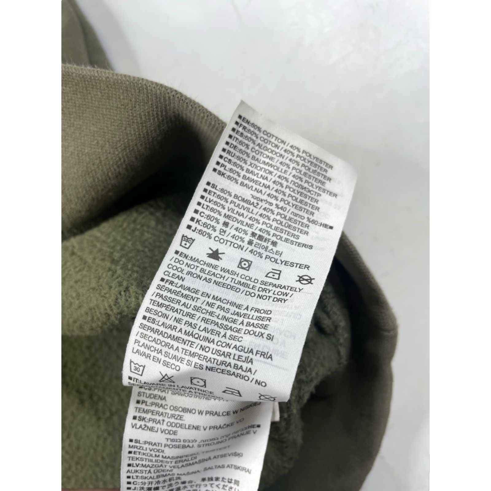 Burton Burton Sweatshirt Mens Medium Green Pullover Logo Crew Neck Long Sleeve Regular Fit Knit Cotton Blend Size US M / EU 48-50 / 2 - 7 Thumbnail