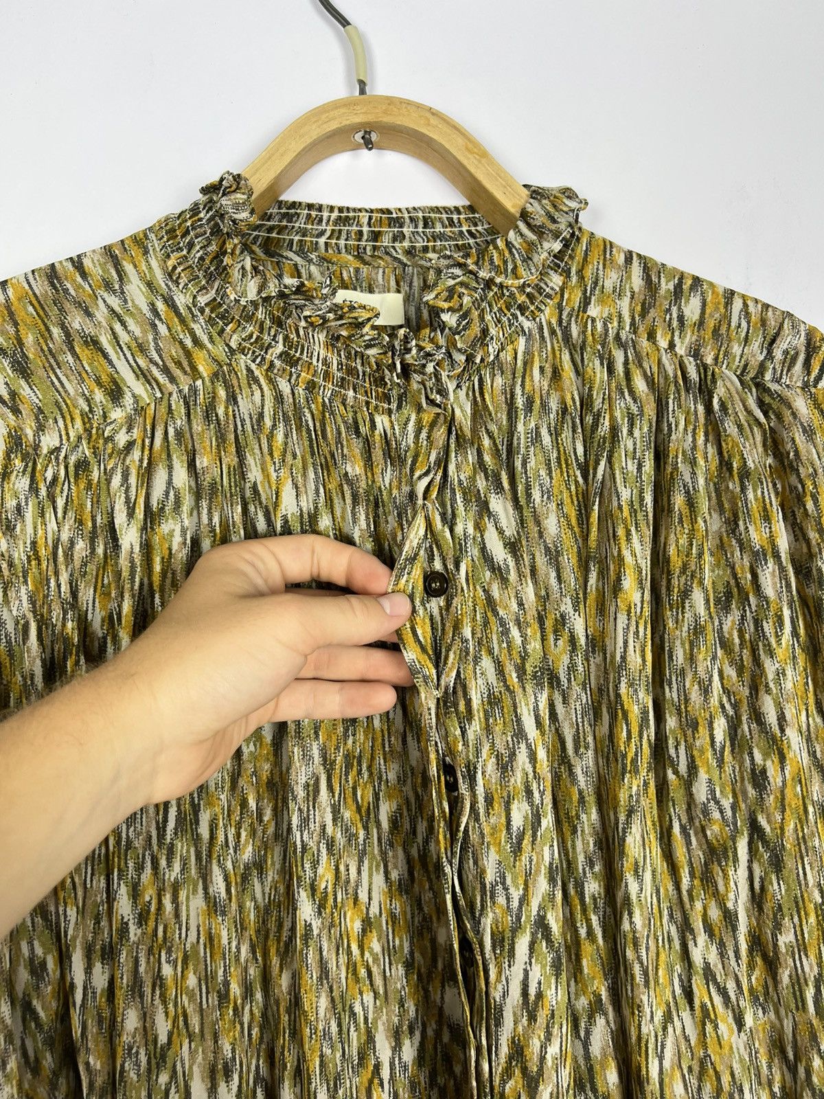 Isabel Marant Etoile Isabel Marant Etoile Blouse Viscose Size S / US 4 / IT 40 - 8 Thumbnail