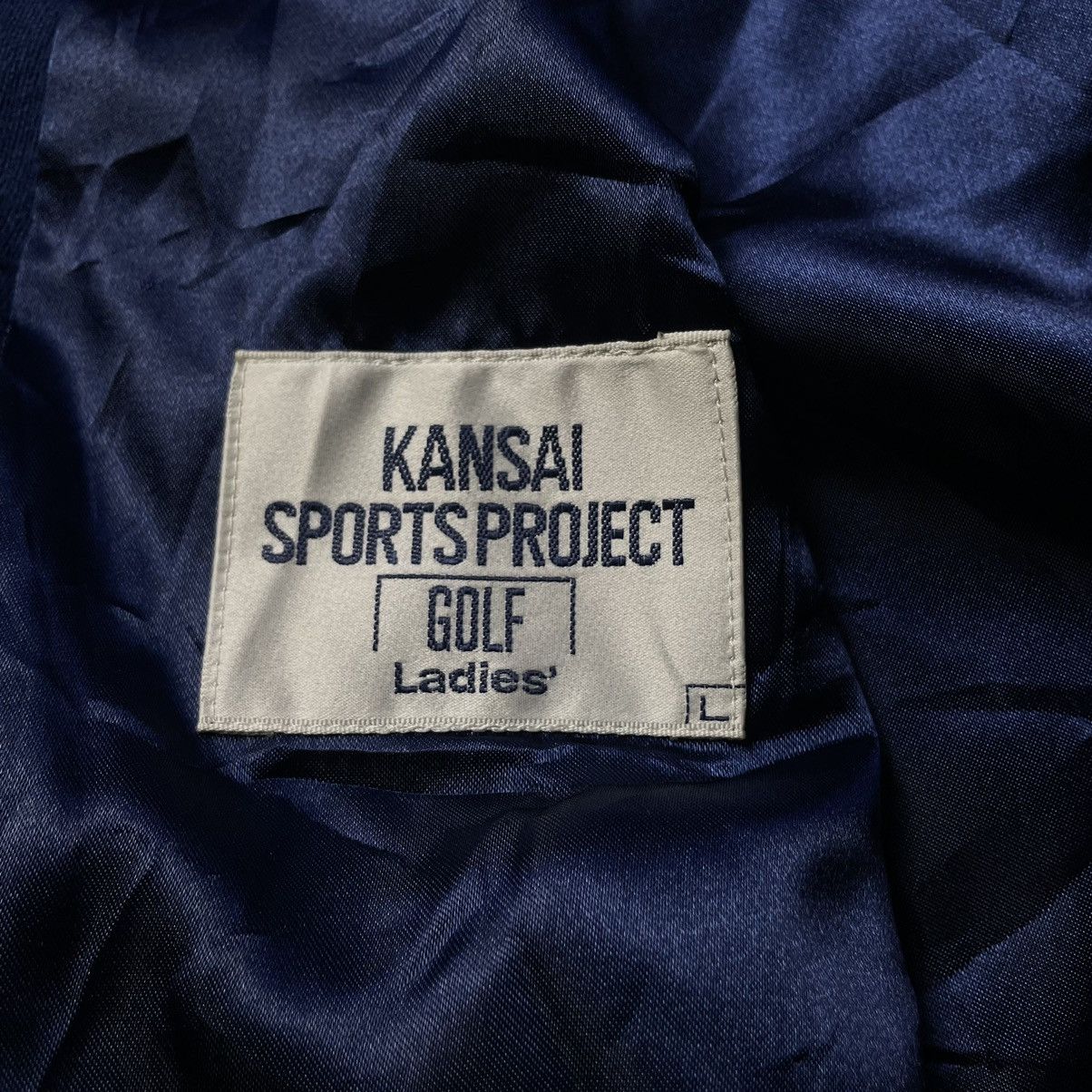 Kansai Yamamoto 🇯🇵 VINTAGE KANSAI SPORTS PROJECT WOOL BOMBER JACKET Size L / US 10 / IT 46 - 17 Thumbnail