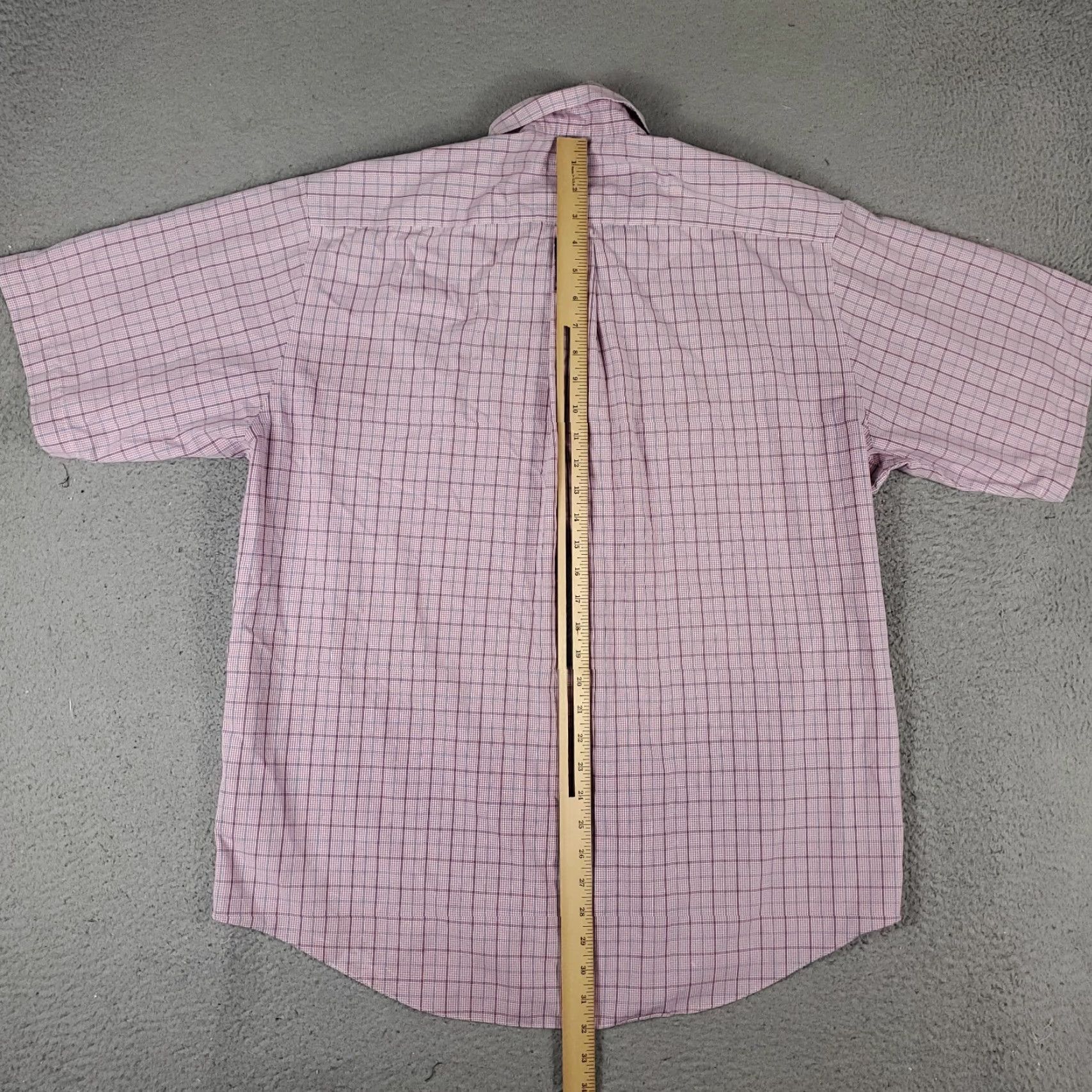 Brooks Brothers VINTAGE Brooks Brothers Shirt Mens Large Pink Plaid Short Sleeve Button-Up Collared Classic Preppy Mens L Pink Shirt Size US L / EU 52-54 / 3 - 3 Thumbnail