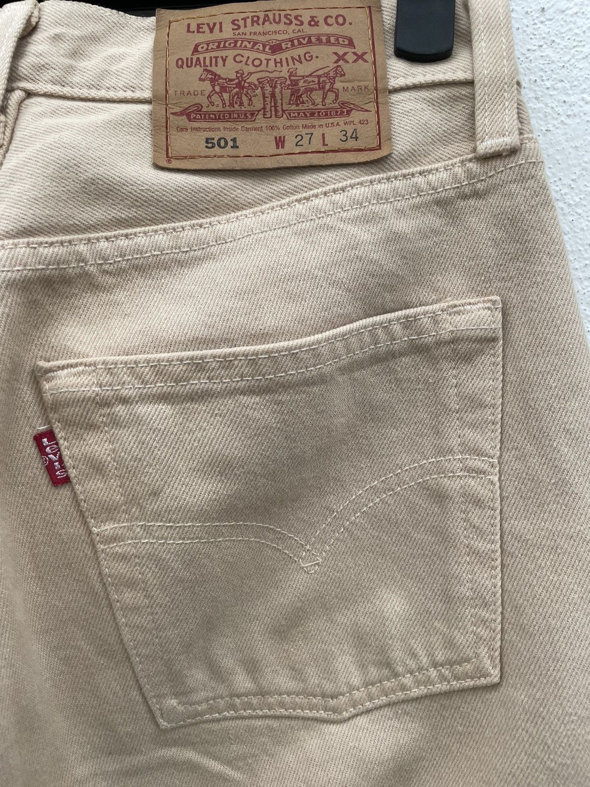 Levi's Vintage Clothing Vintage 90s Levi’s 501 Jeans Size US 26 / EU 42 - 10 Thumbnail