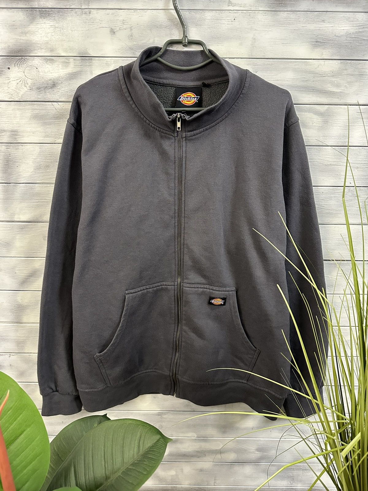 Dickies Rare Vintage Zip Hoodie Dickies Small Logo Y2K Japan style. Size US XL / EU 56 / 4 - 1 Thumbnail
