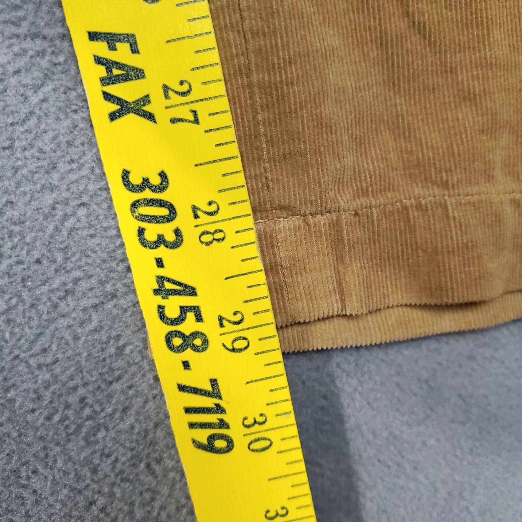 Sleepy Jones Sleepy Jones Corduroy Pants Mens 32x29 Brown Mid Rise Pockets Button Fly Size US 32 / EU 48 - 2 Thumbnail