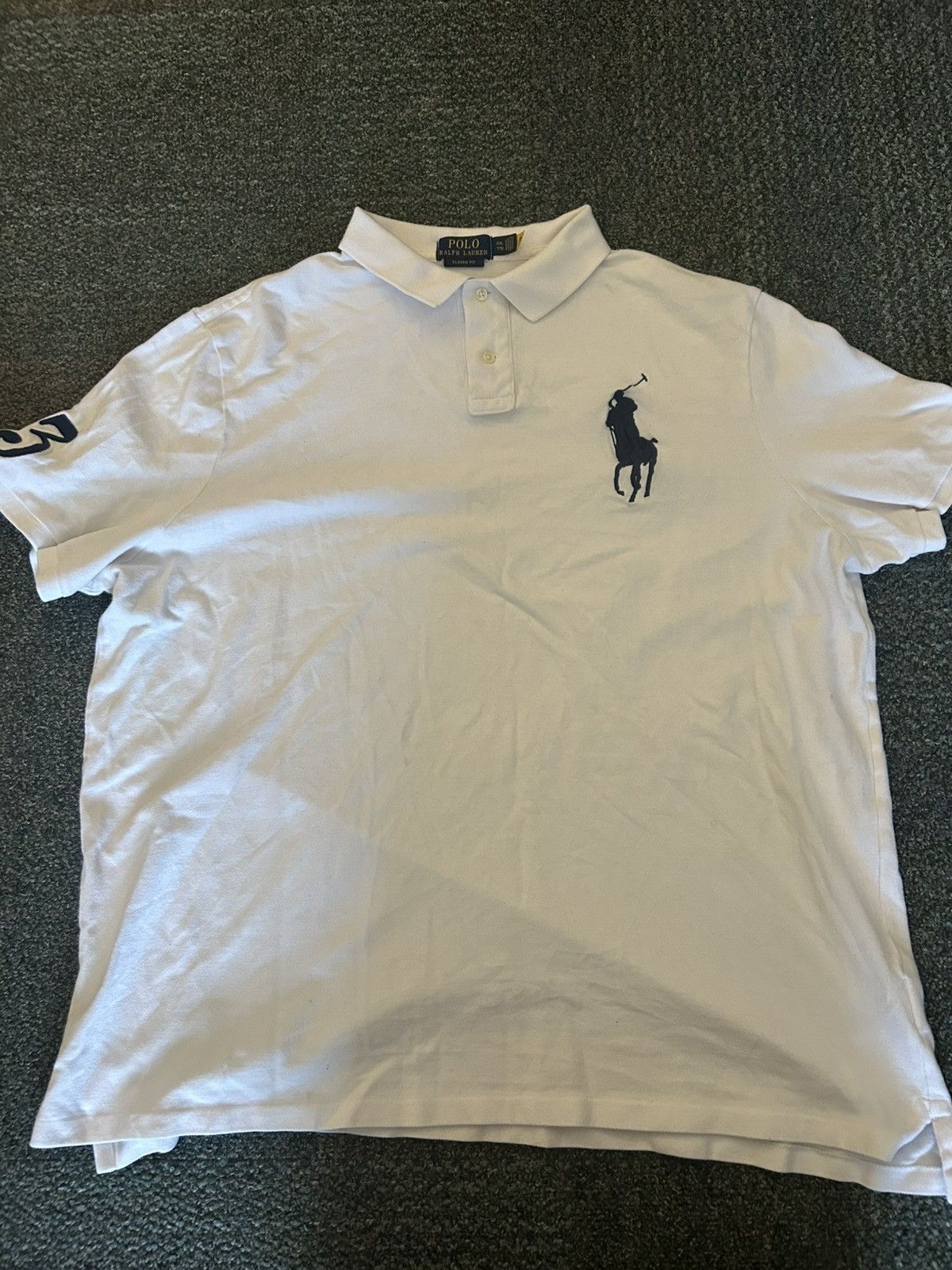 Polo Ralph Lauren Polo Ralph Lauren collar shirt white Size US XXL / EU 58 / 5 - 2 Thumbnail