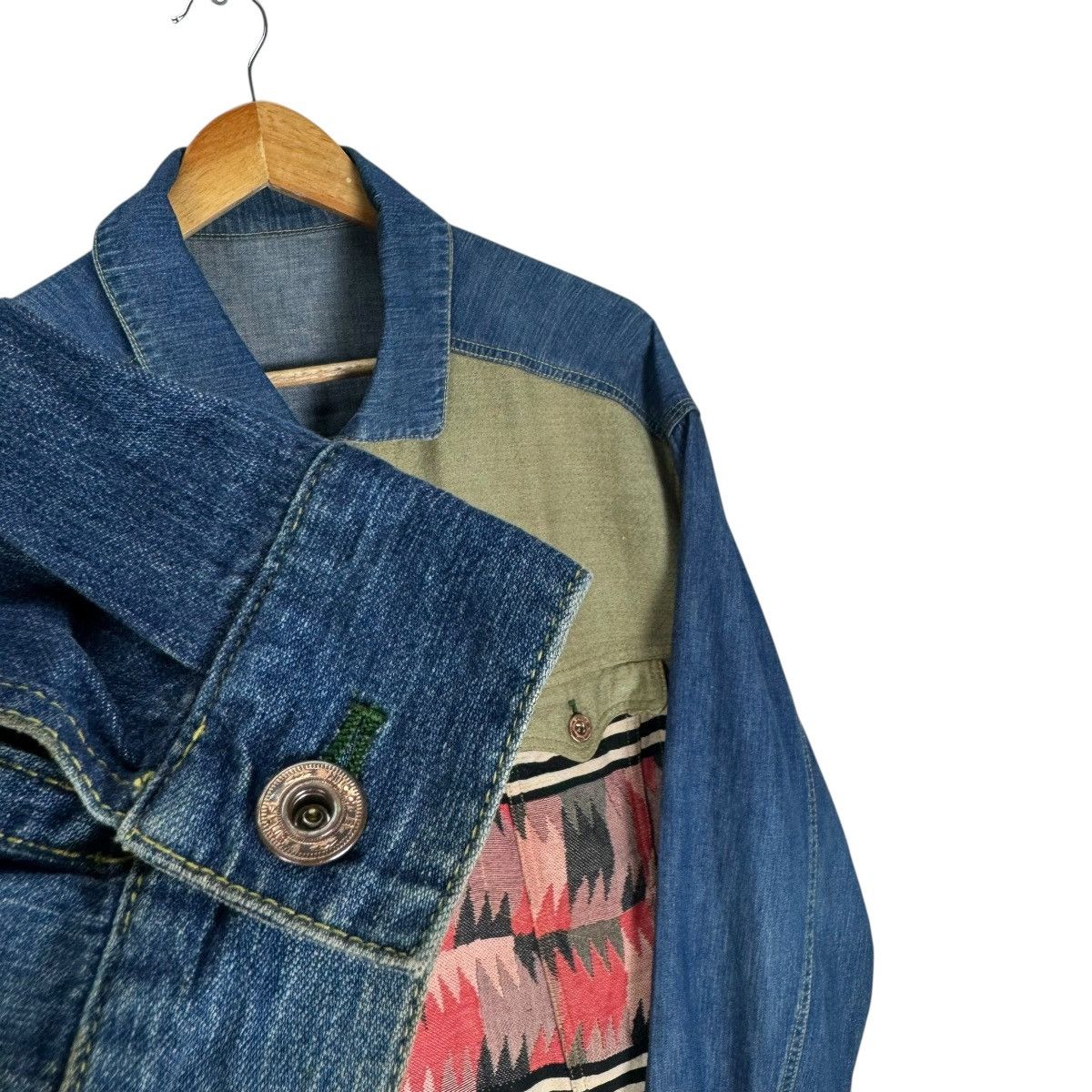 Nicole Club ☀️NICOLE CLUB FOR MEN NATIVE DENIM TYPE 3 JACKET Size US M / EU 48-50 / 2 - 5 Thumbnail