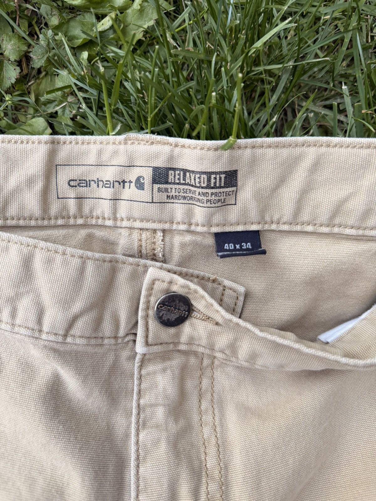 Carhartt Carhartt Tan Pants Size 40X34 Size US 40 / EU 56 - 3 Thumbnail