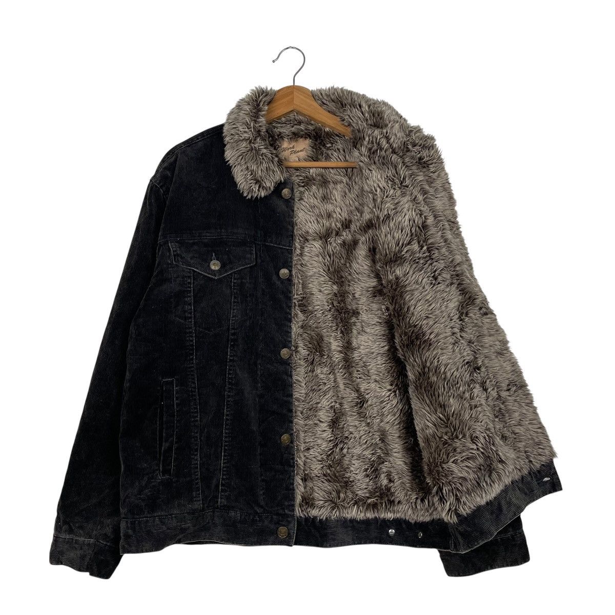 Japanese Brand Japanese Brand Work Plant Denim Fur Jacket Size US M / EU 48-50 / 2 - 9 Thumbnail