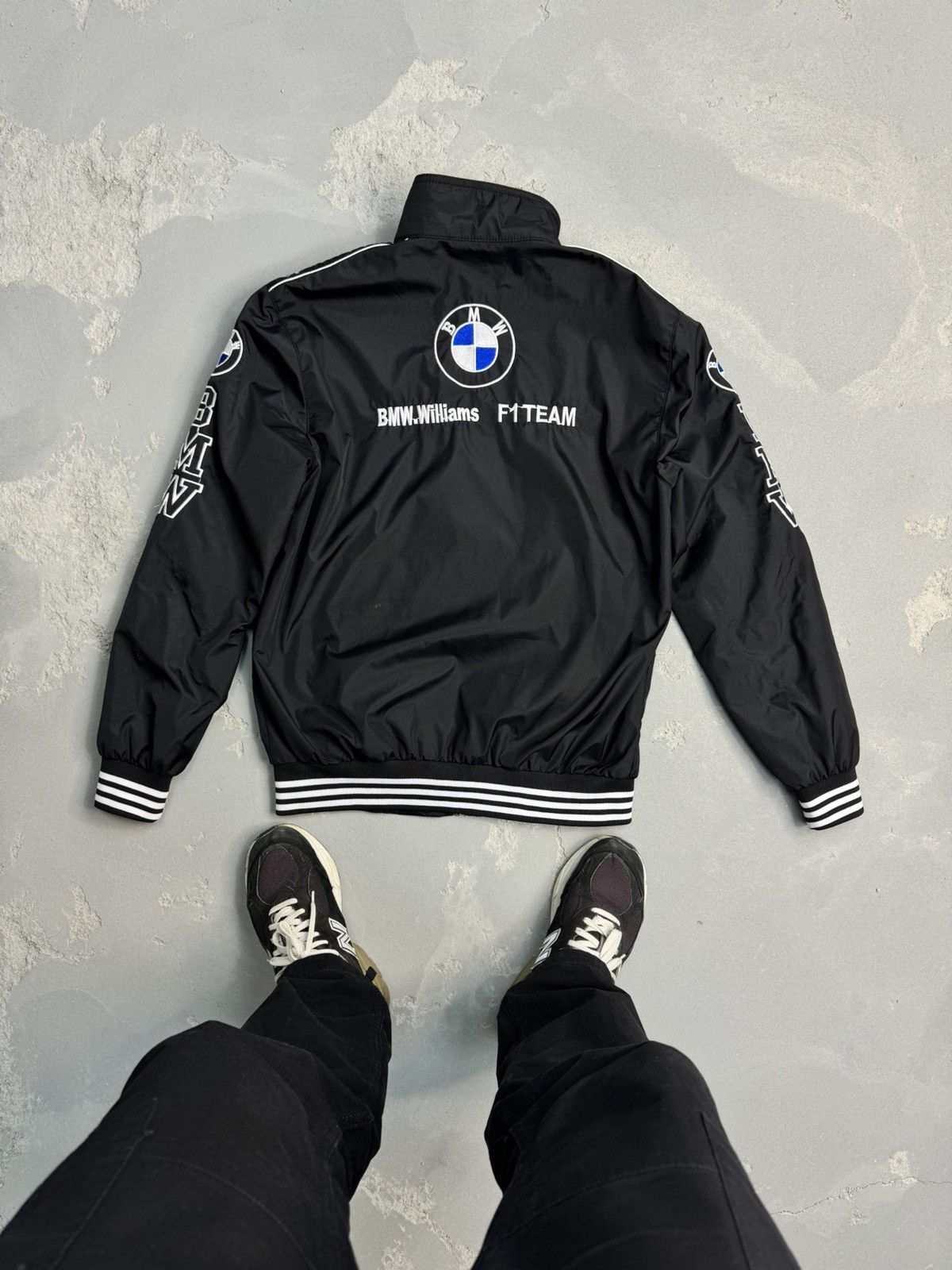 BMW BMW RACING Y2K MOTO JACKET NASCAR BOMBER VINTAGE F1 SAUBER Size US L / EU 52-54 / 3 - 2 Thumbnail