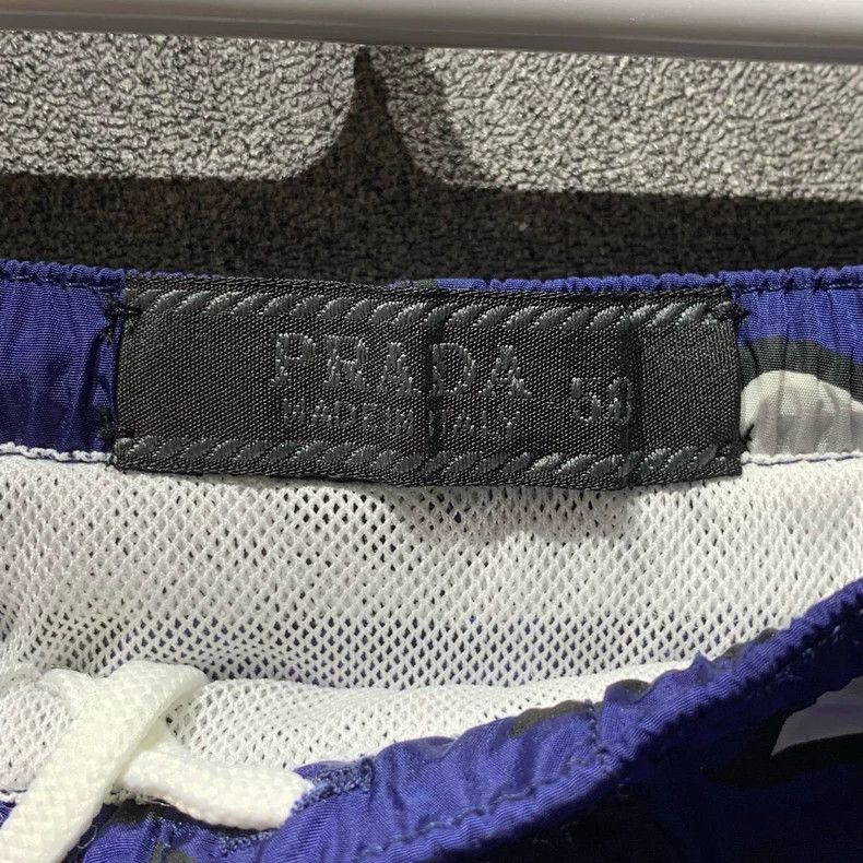Prada Full-grid beach pants 2501-Nextarrow