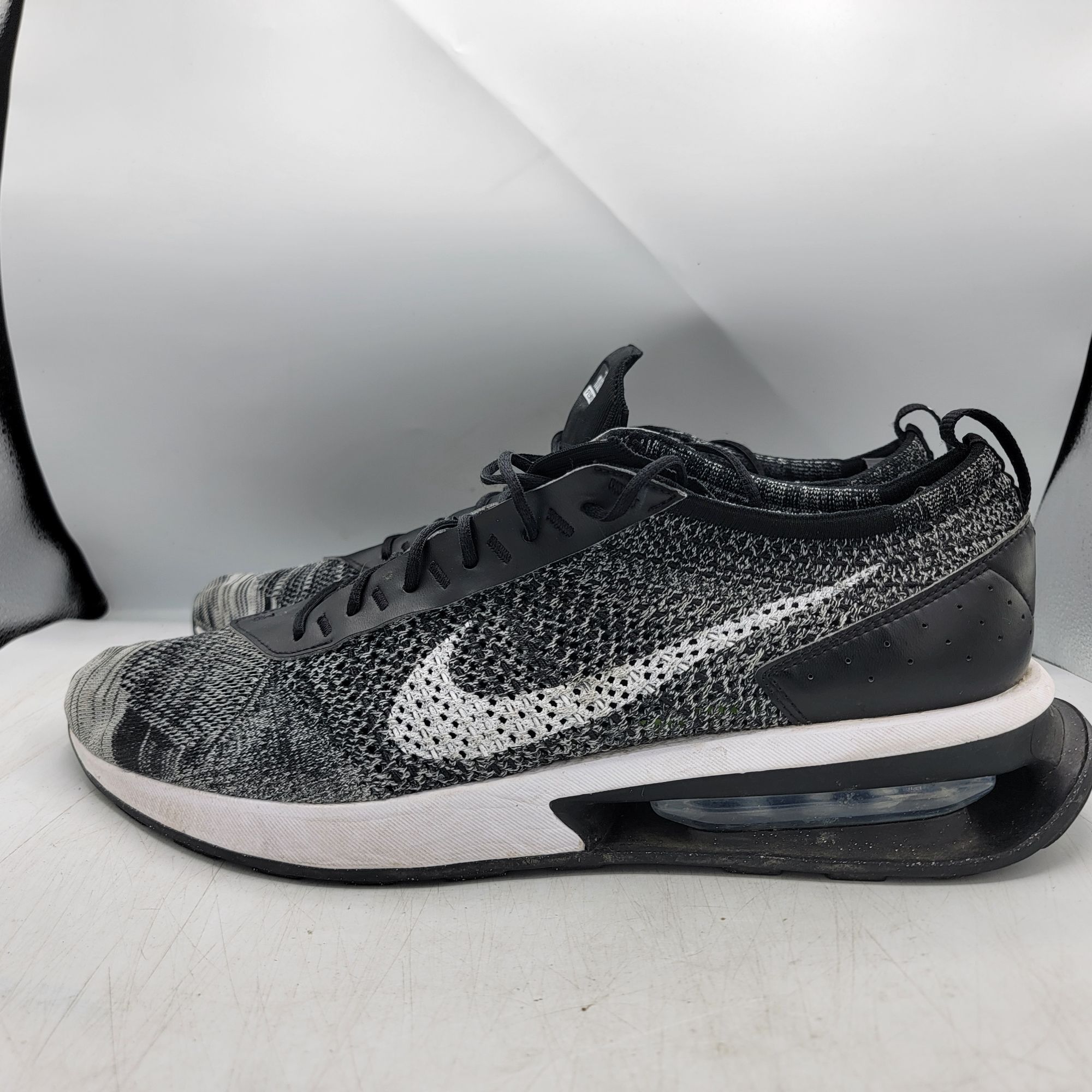Nike Nike Air Max Flyknit Racer Mens 15 Running Shoes Black White Size US 15 / EU 48 - 12 Thumbnail