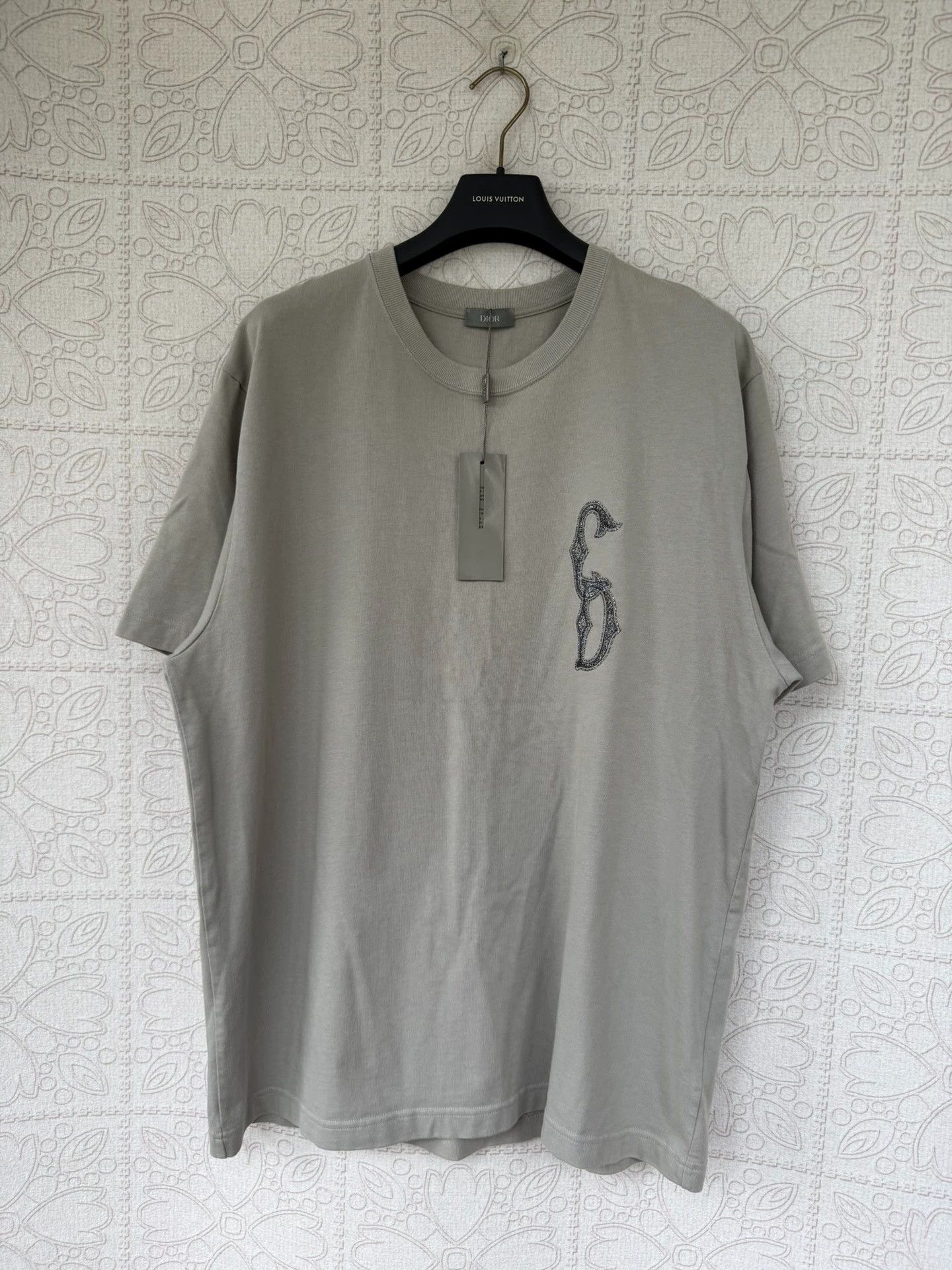 Dior dior short sleeve shirt with embroidery Size US XXL / EU 58 / 5 - 1 Thumbnail