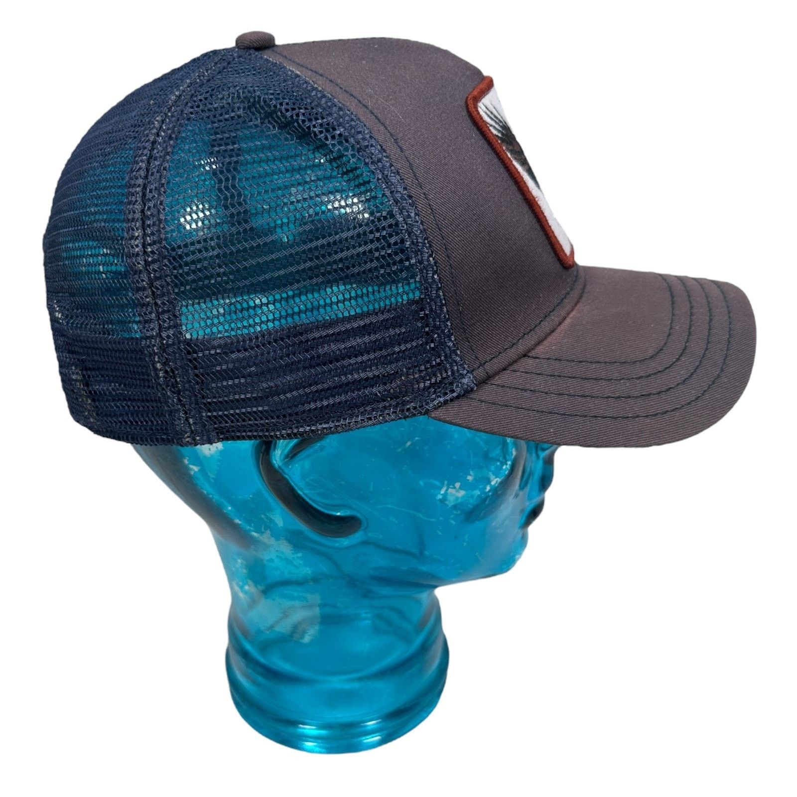 Goorin Bros. Goorin Bros The Freedom Eagle Trucker Hat Mens One Size Blue Size ONE SIZE - 4 Thumbnail