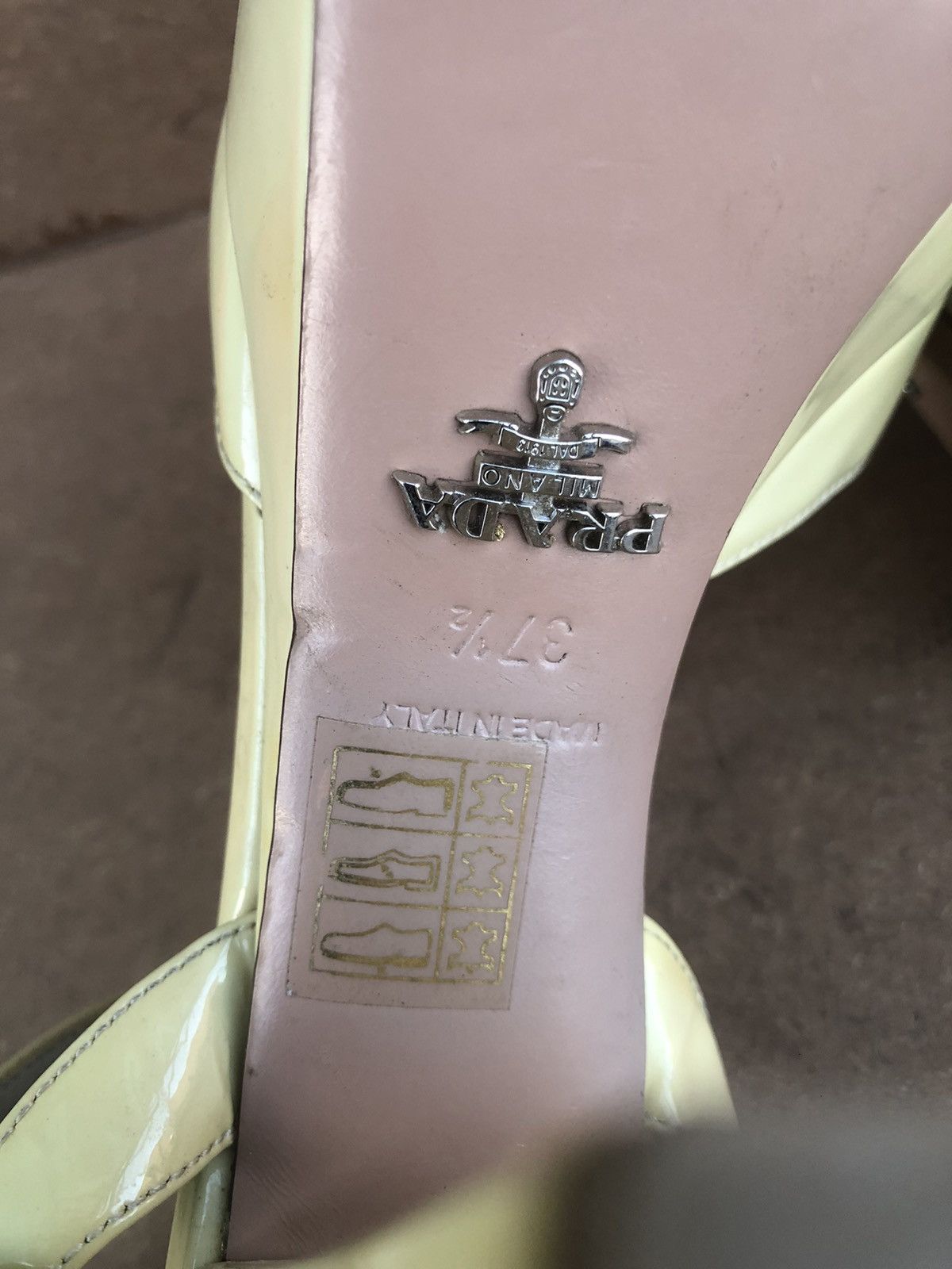 Vintage Prada Heels Size 37.5