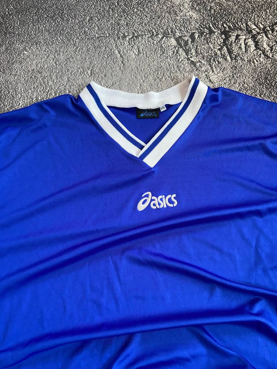 Asics Vintage Asics football long sleeve jersey Size US XXL / EU 58 / 5 - 2 Thumbnail
