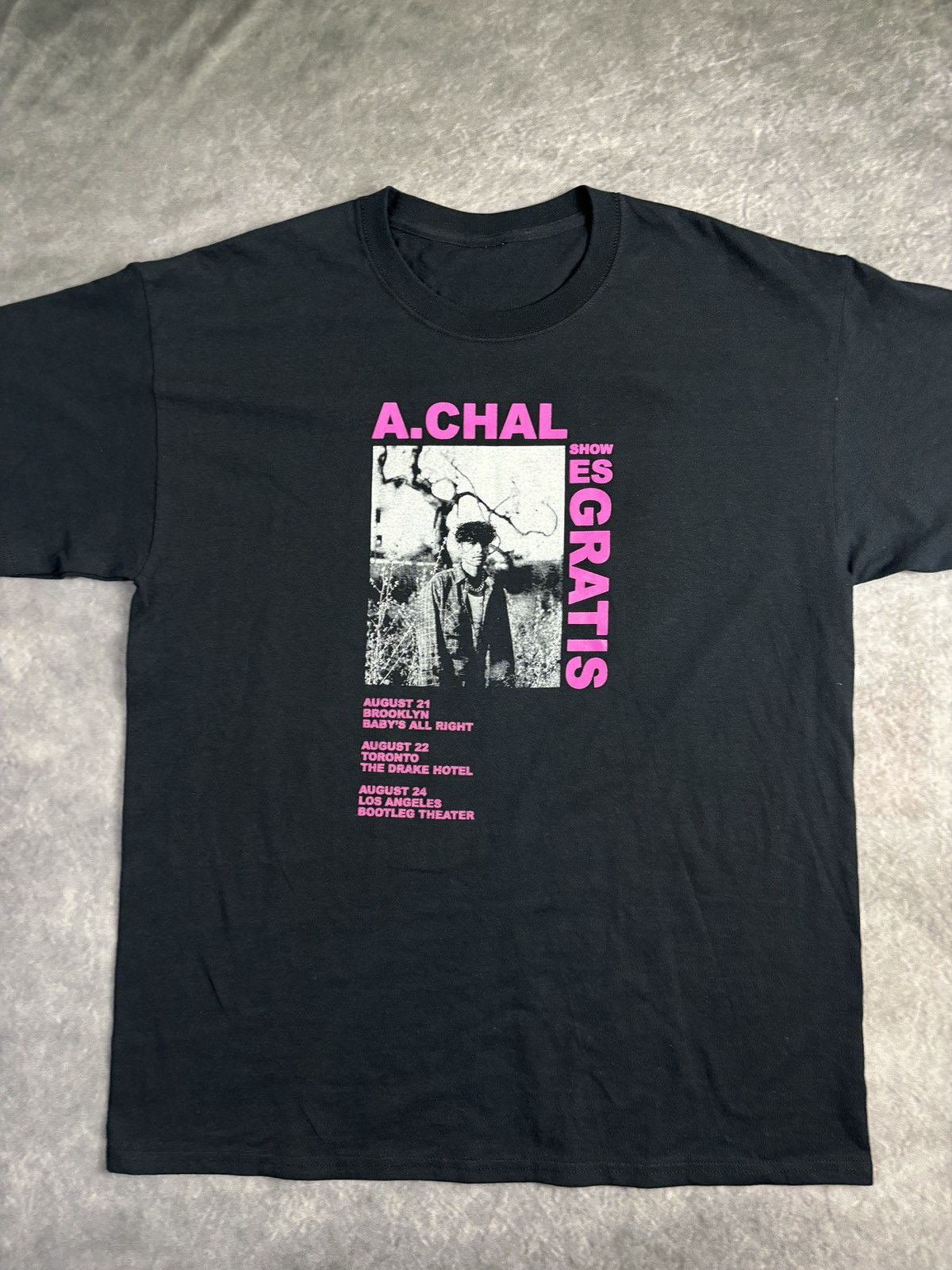 Rap Tees 2016 A. Chal Show Es Gratis Concert Tour Tee Shirt Gazi Size US L / EU 52-54 / 3 - 2 Thumbnail