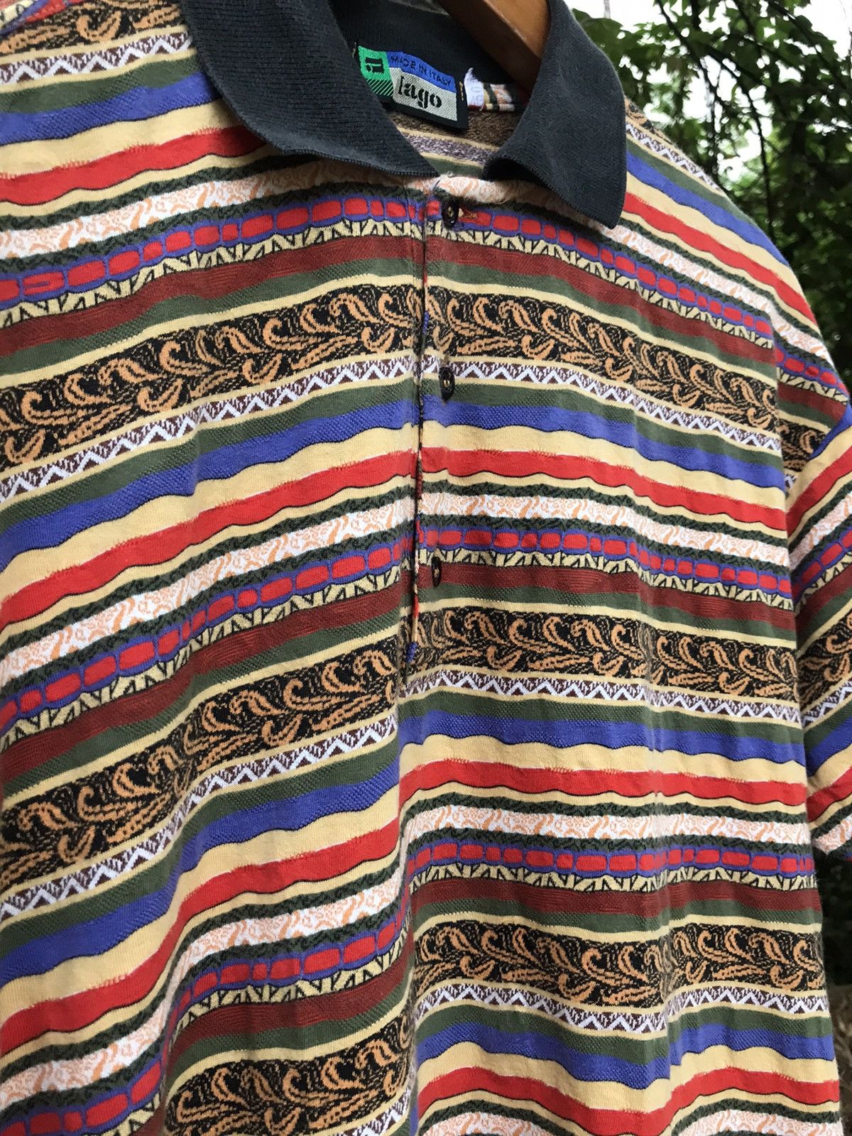 Vintage Poli Lago Italy Size US L / EU 52-54 / 3 - 2 Thumbnail