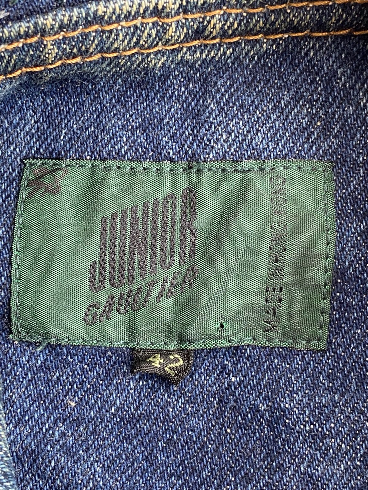 Jean Paul Gaultier 90's Junior Gaultier Blouson Denim Jacket Size S / US 4 / IT 40 - 11 Thumbnail