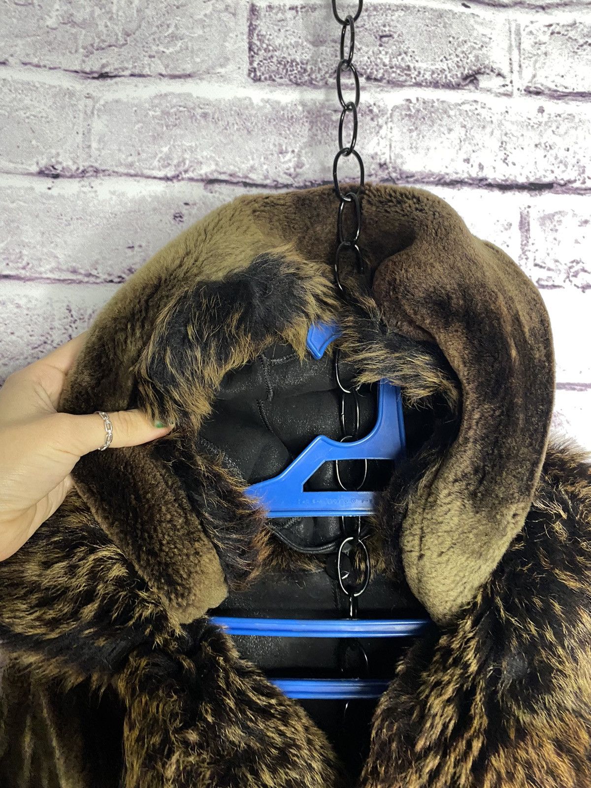 Other women's natural fur coat double-sided with belt vintage Size S / US 4 / IT 40 - 20 Thumbnail