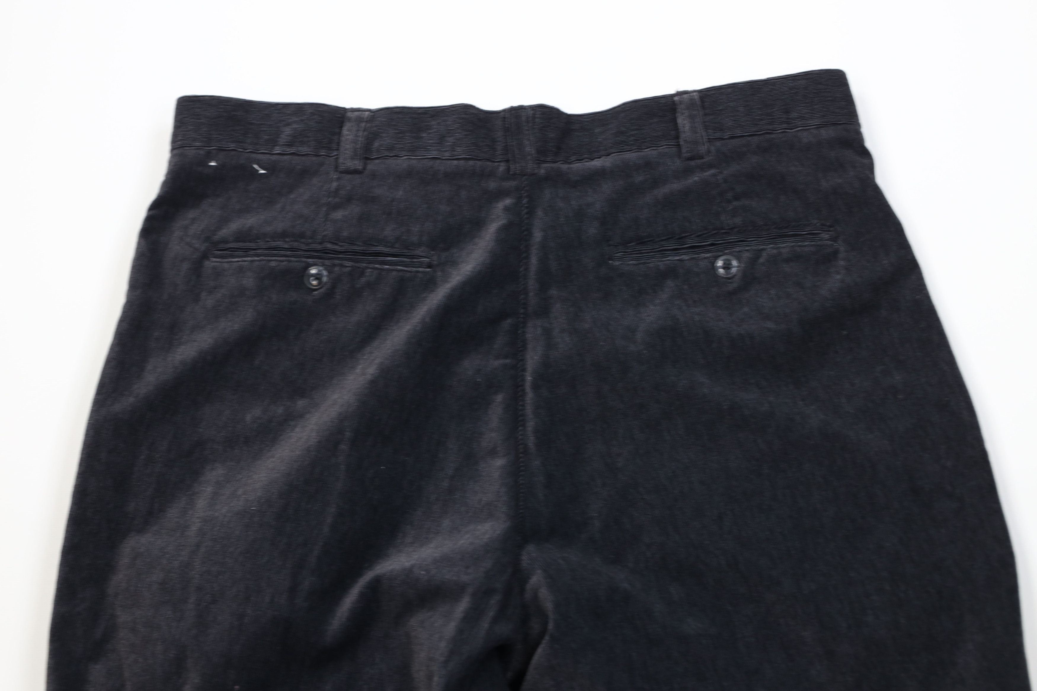 Vintage Vintage 90s Streetwear Wide Leg Corduroy Chino Pants Gray Size US 34 / EU 50 - 11 Thumbnail