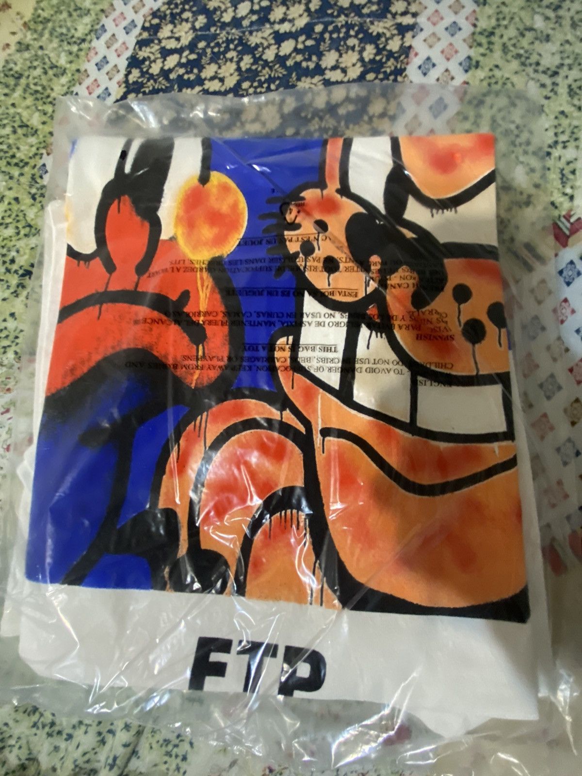 Fuck The Population FTP Slawn Dog Tee White XL