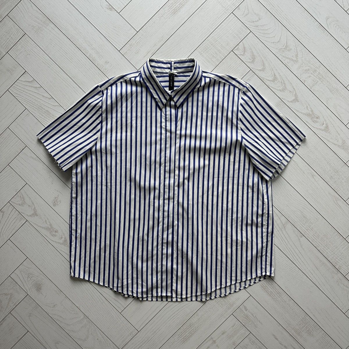 Other Marc Cain basic woman striped oversize shirt Portugal y2k Size XXL / US 16-18 / IT 52-54 - 1 Thumbnail
