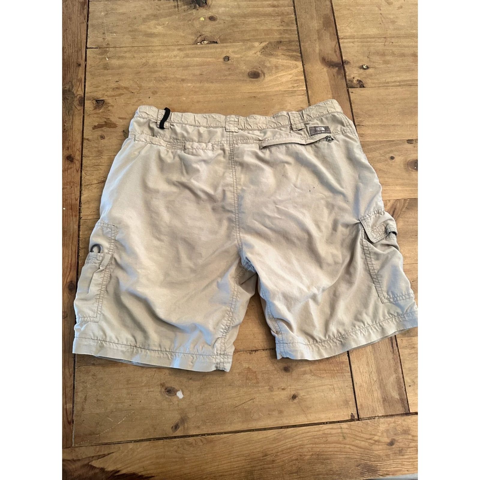 The North Face The North Face Cargo Shorts Nylon Beige Mens Size Large Fishing Hiking Size US 33 - 7 Thumbnail