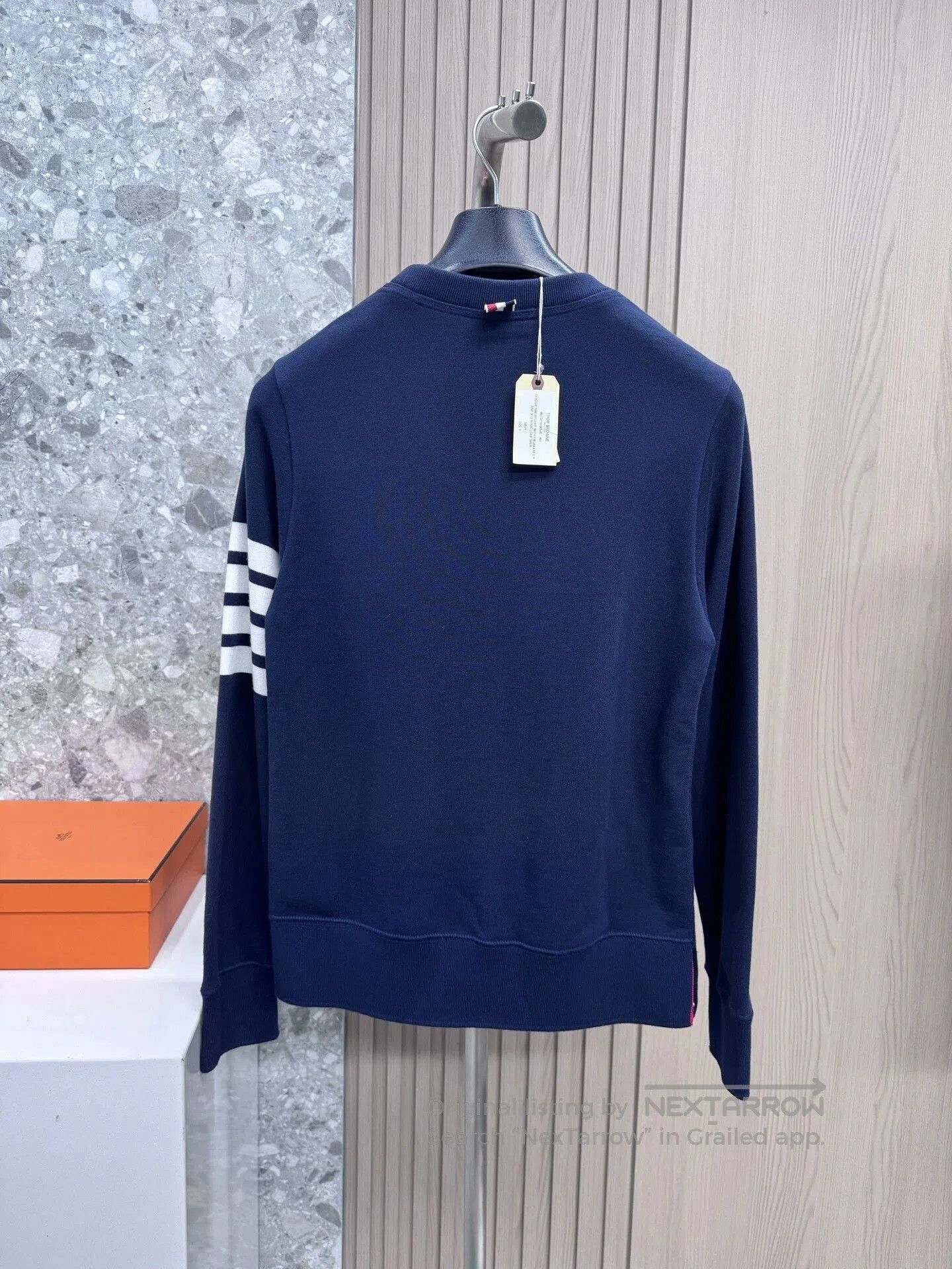 Thom Browne thom browne navy sweatshirt for women. Size US S / EU 44-46 / 1 - 2 Thumbnail
