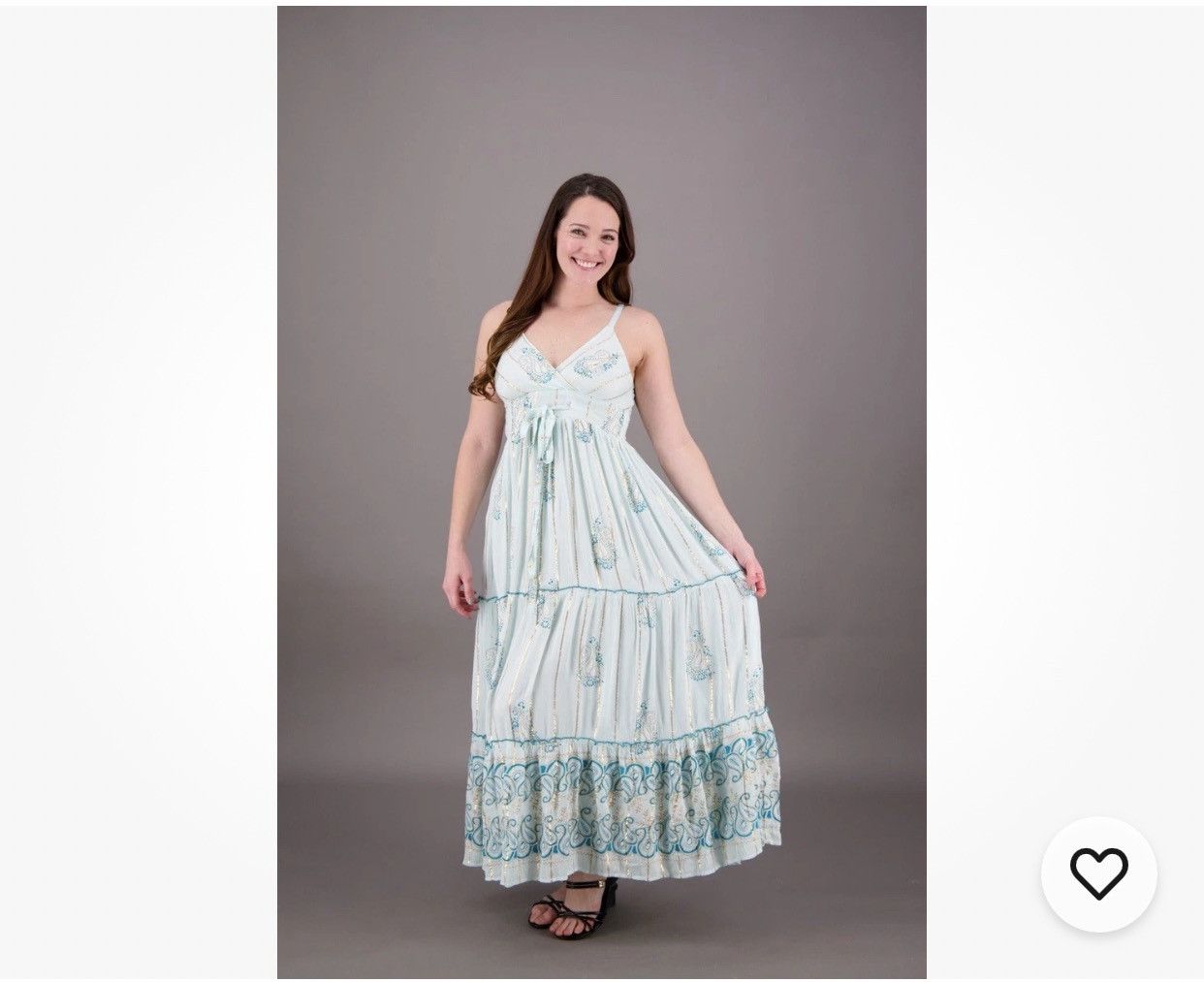 Other Me 2 Magic Anthropologie Boho Paisely summer Maxi Dress NWT Size XL / US 12-14 / IT 48-50 - 1 Thumbnail