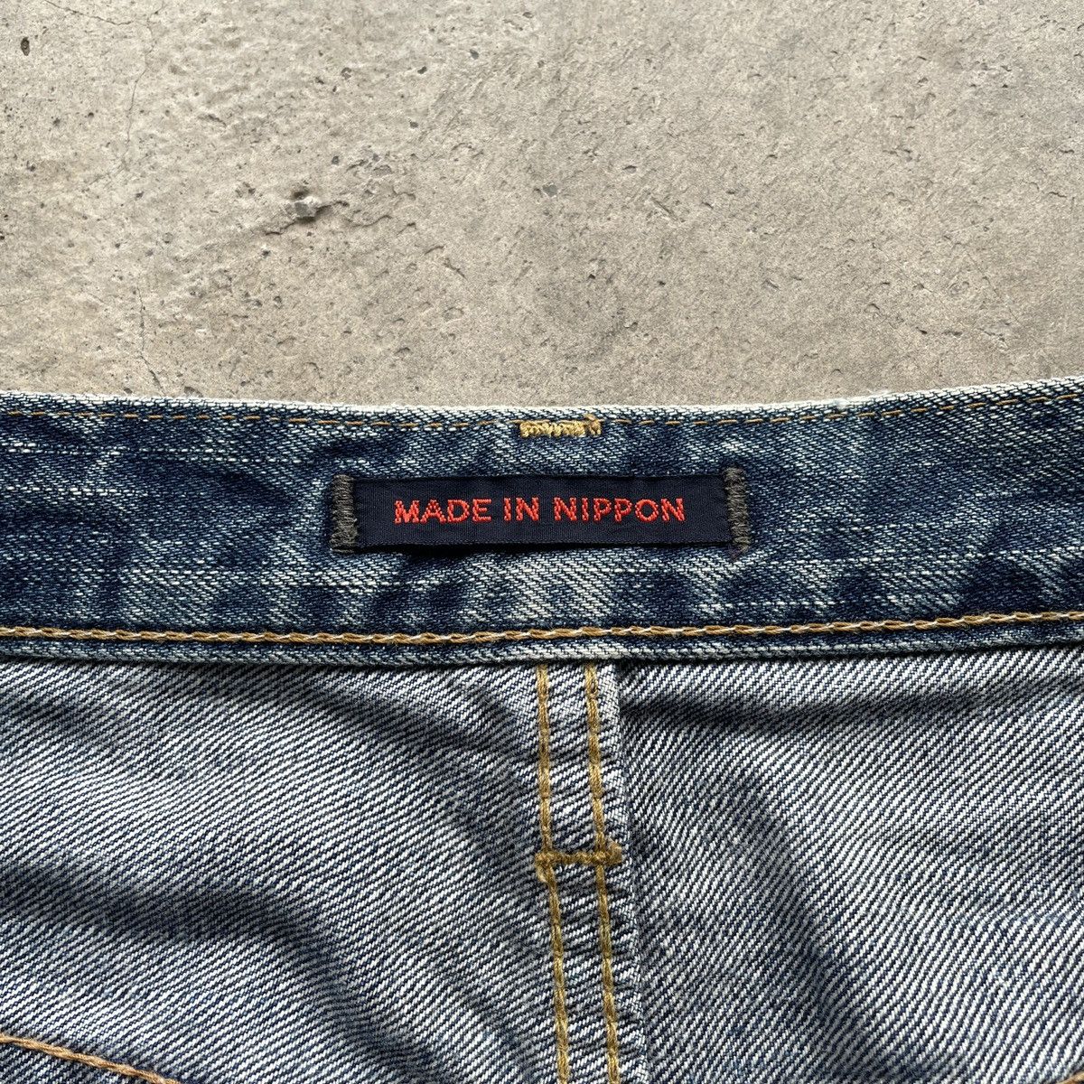 Japanese Brand × Jean × Vintage Vintage Japan Distressed Faded Jeans Denim Pants Rare Size US 31 - 8 Thumbnail
