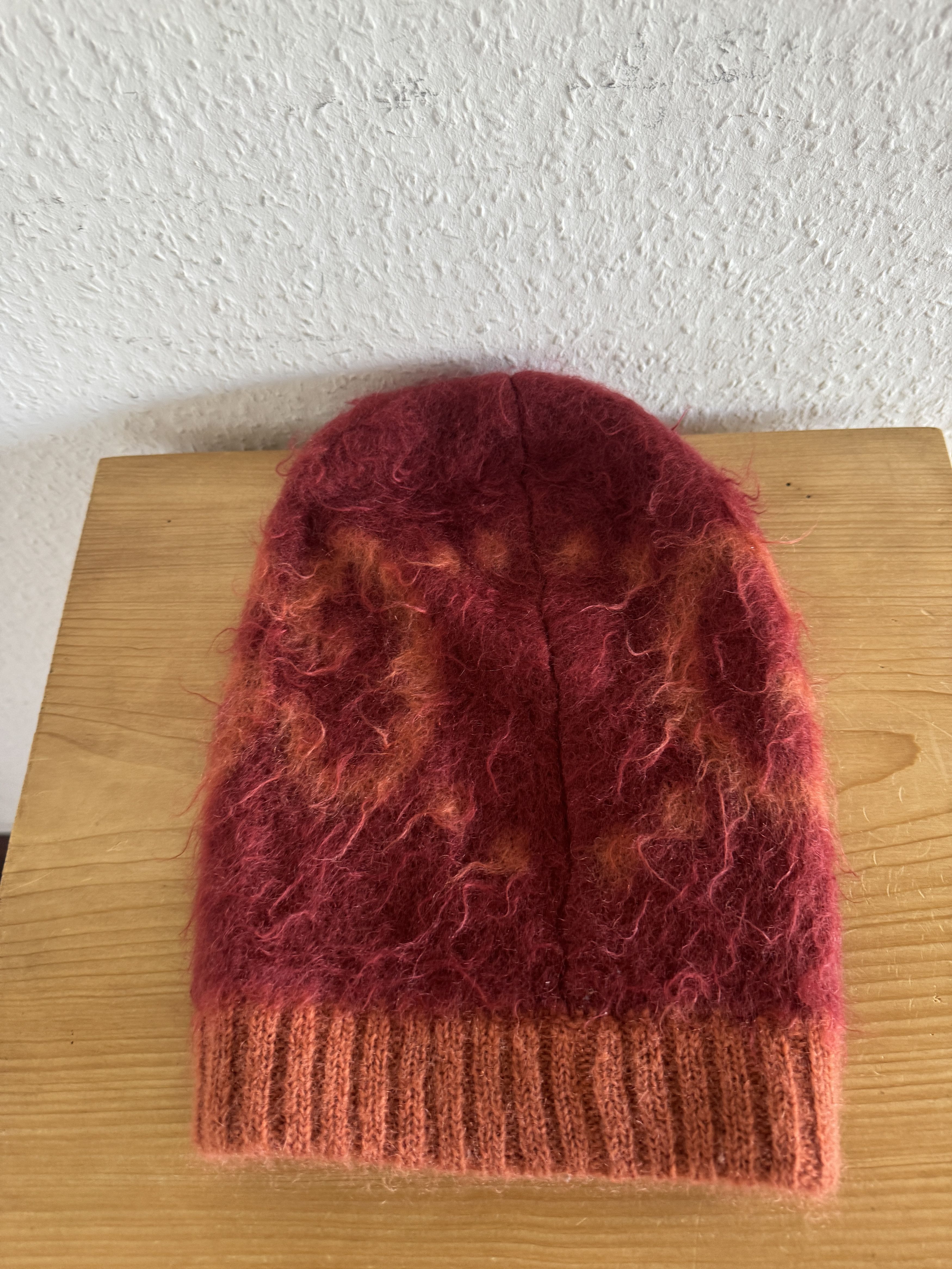 Gucci Red Mohair Beanie Size ONE SIZE - 2 Thumbnail