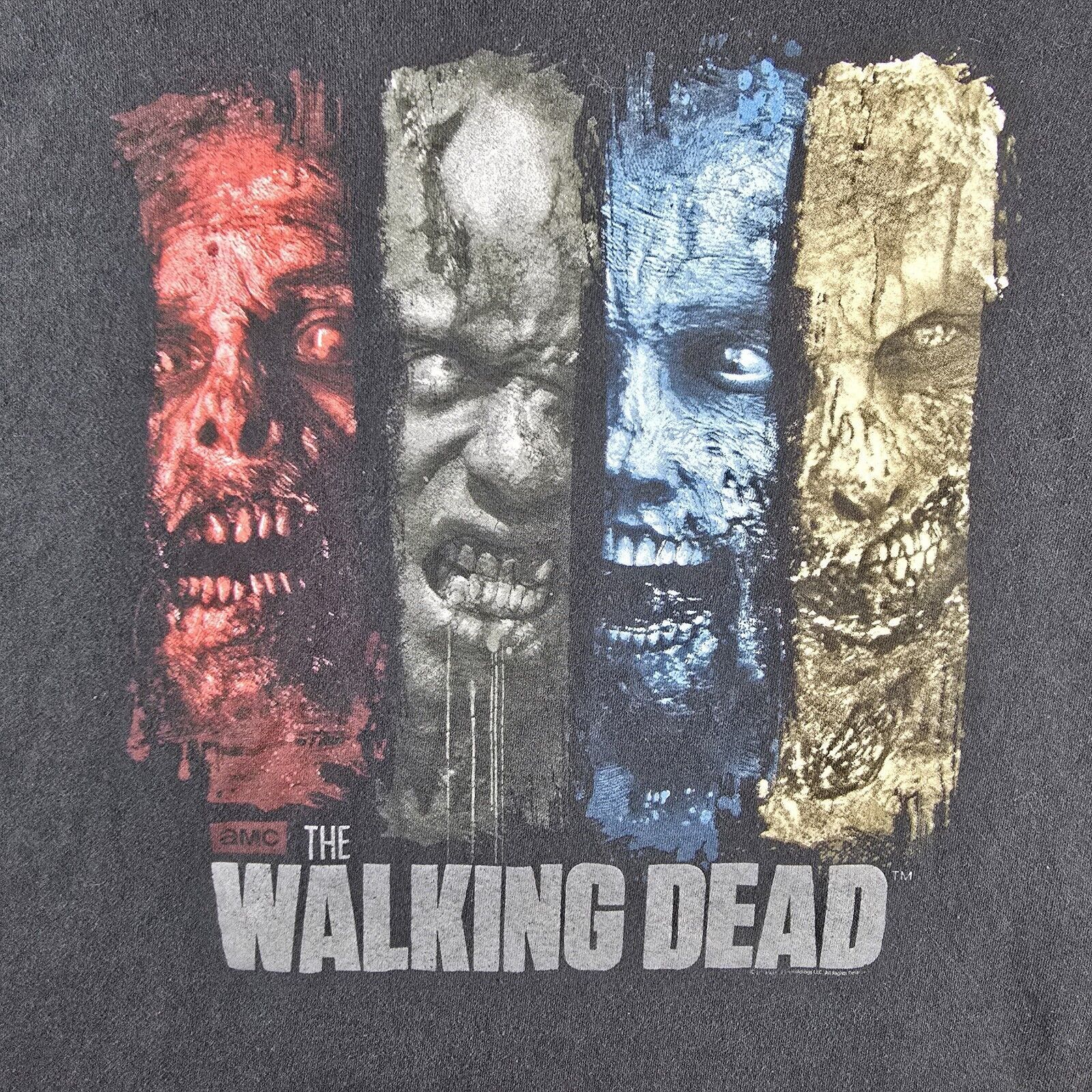 Delta The Walking Dead T-Shirt Men’s Size XL Zombie Horror Vintage Size US XL / EU 56 / 4 - 3 Thumbnail